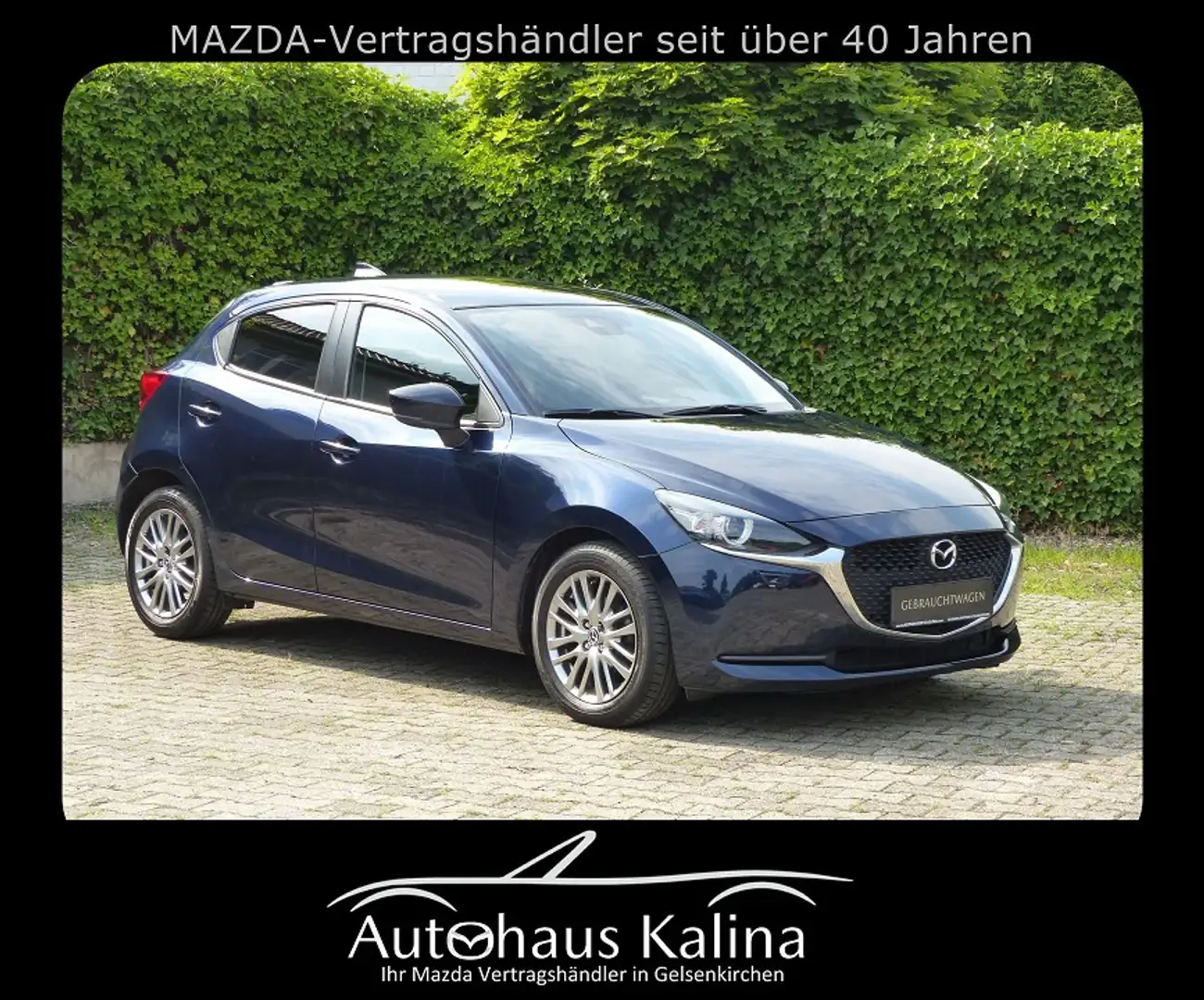 Mazda 2 SKYACTIV-G 90 M Hybrid KIZOKU + Touring-Paket 2 + Blauw - 1