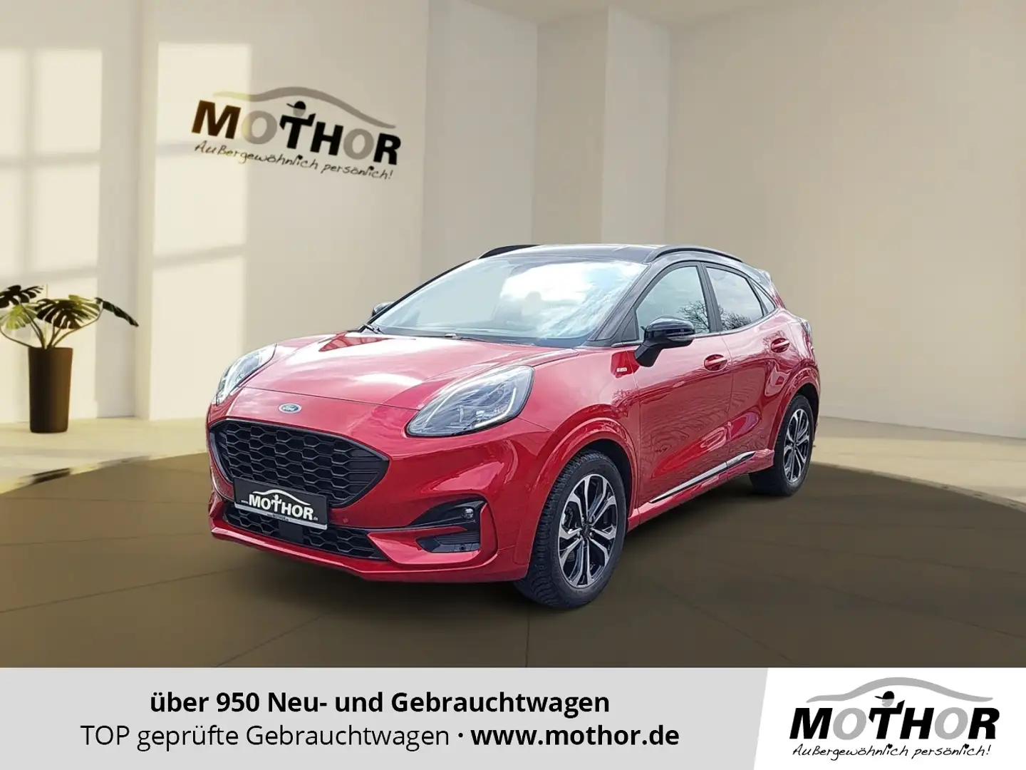 Ford Puma ST-Line X 1.0 EcoBoost Klima Winterpaket Rot - 1