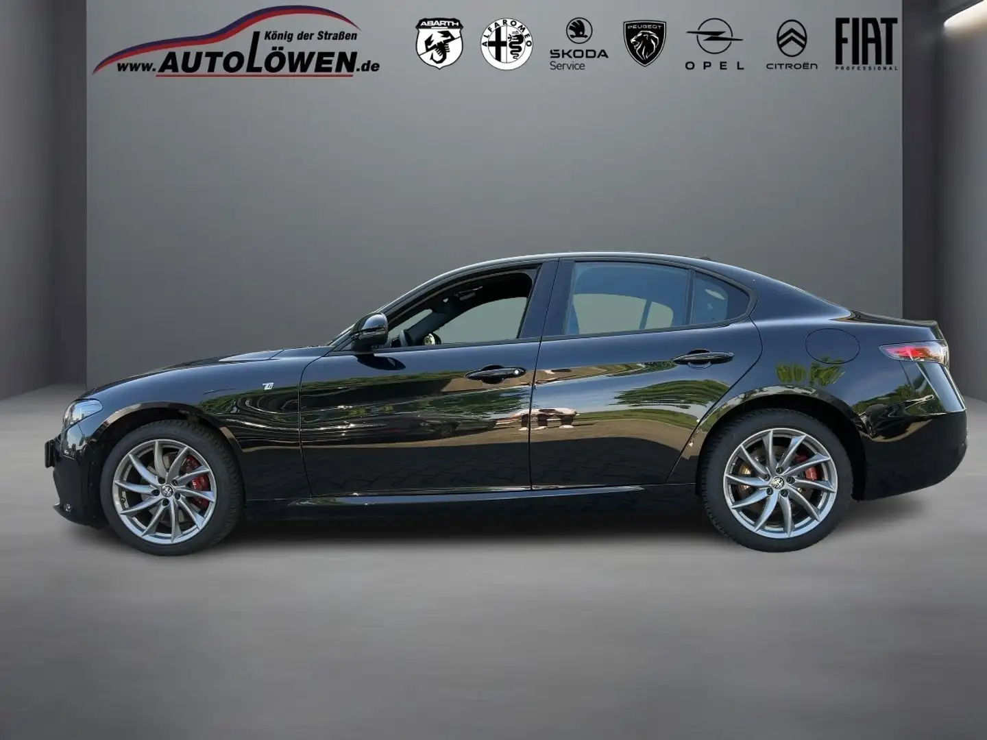 Alfa Romeo Giulia 2.0 Turbo 16V Ti Q4 (EURO 6d) Schwarz - 2