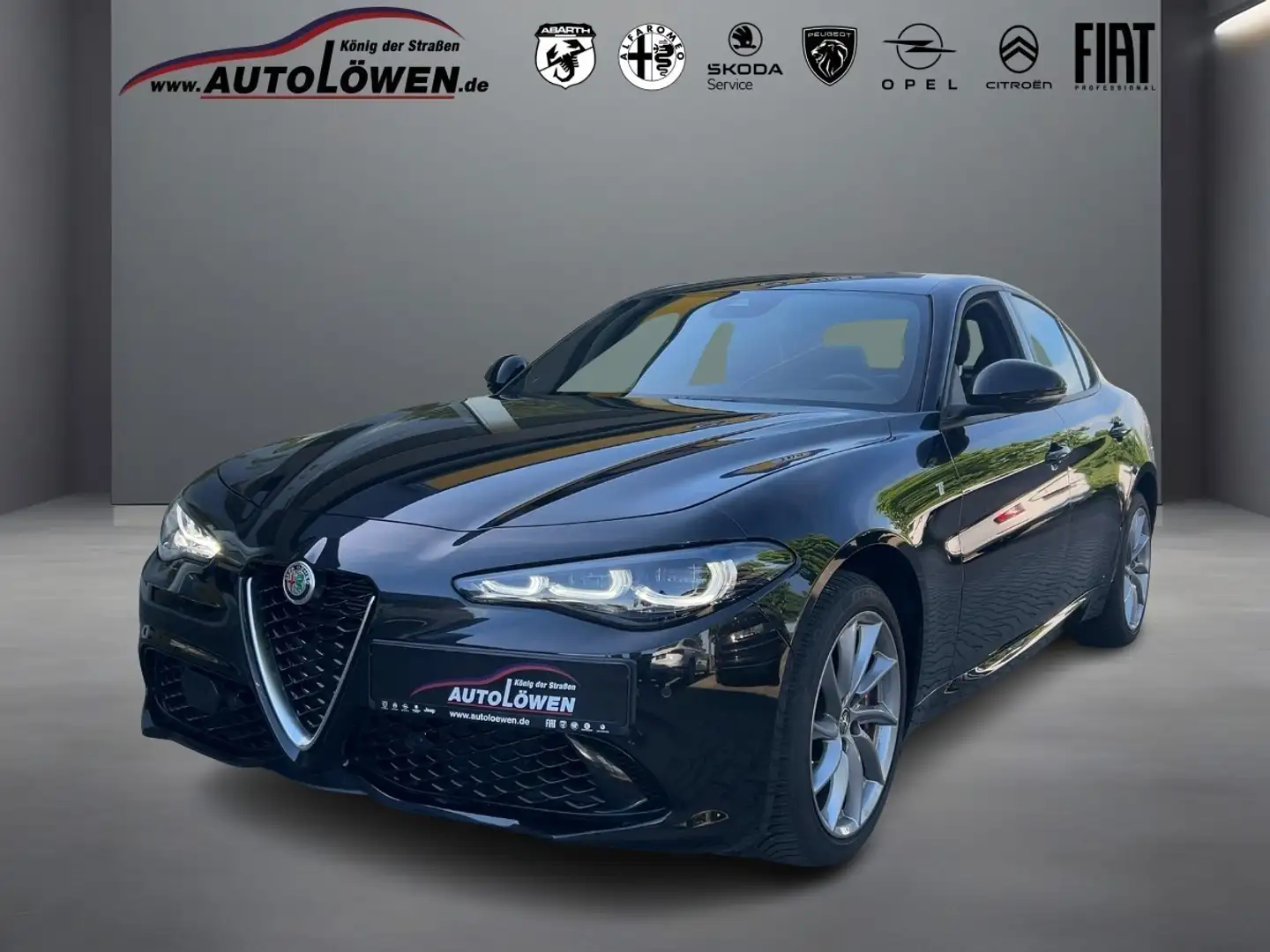Alfa Romeo Giulia 2.0 Turbo 16V Ti Q4 (EURO 6d) Schwarz - 1