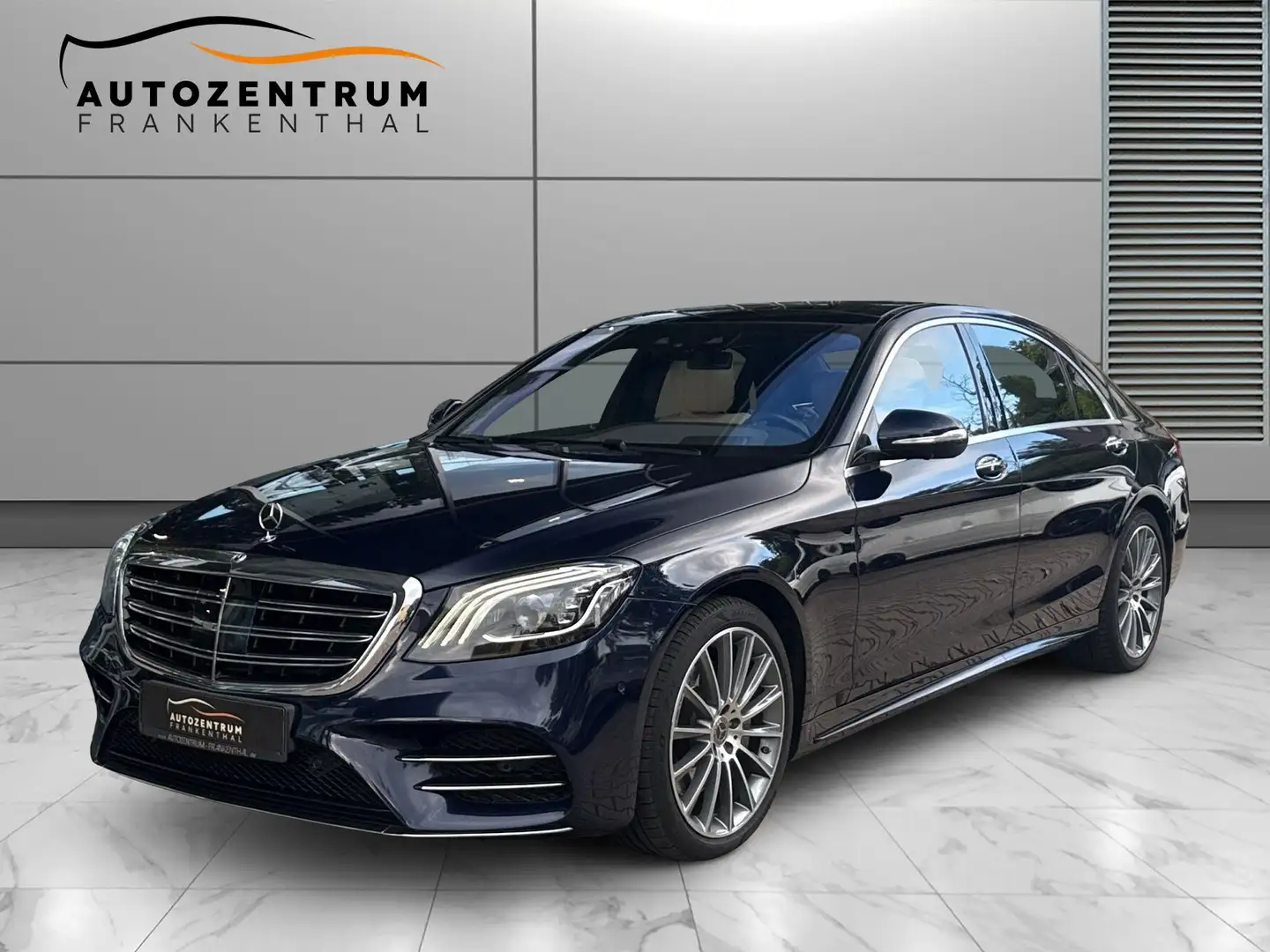 Mercedes-Benz S 560 4Matic L MULTIBEAM PANO NIGHTVISION DISTR BURMEST Blau - 1