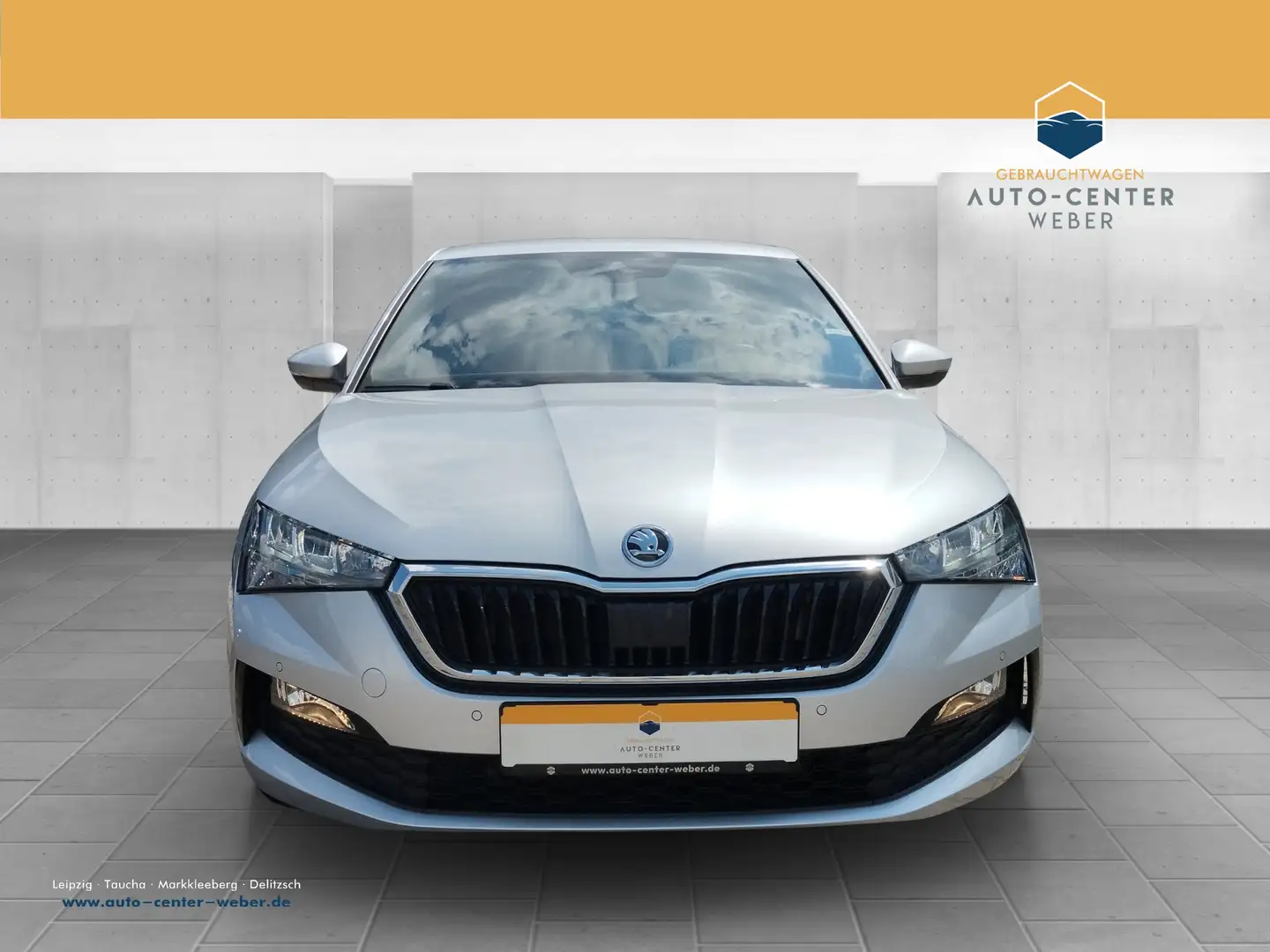 Skoda Scala 1.5 TSI Ambition DSG AUT*Kam.*KeyLess*LED Zilver - 2