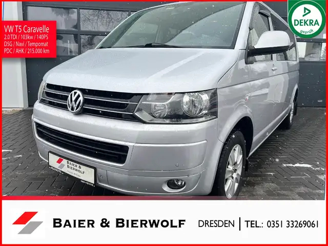 Volkswagen T5 Caravelle Comf. lang DSG 9 Sitzer 1. Hand PDC