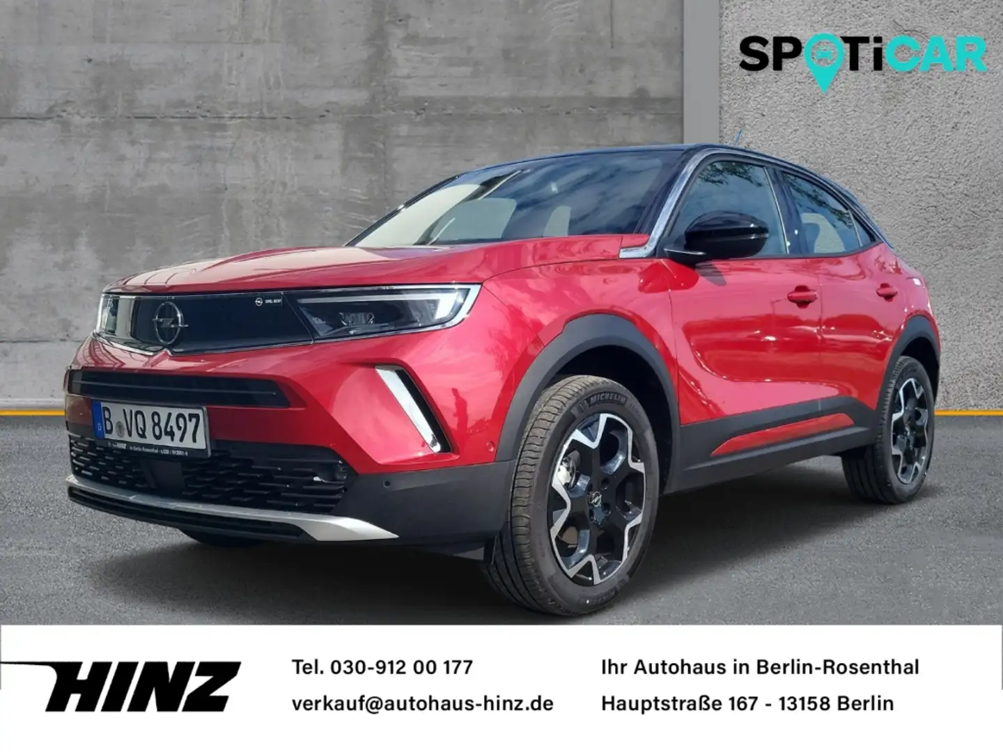 Opel Mokka Ultimate1.2,Matrix, Navi,Kamera,TW,PDC, Rouge - 1
