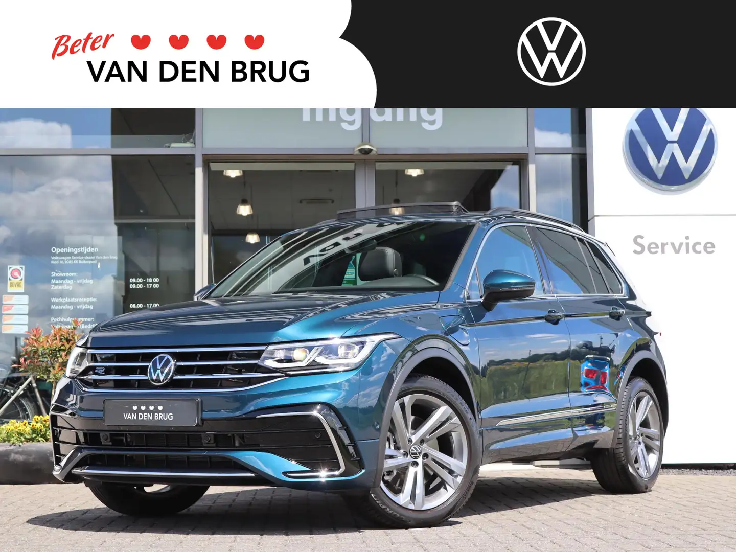 Volkswagen Tiguan 1.4 TSI 245 pk DSG eHybrid R-Line | Panoramadak | Bleu - 1