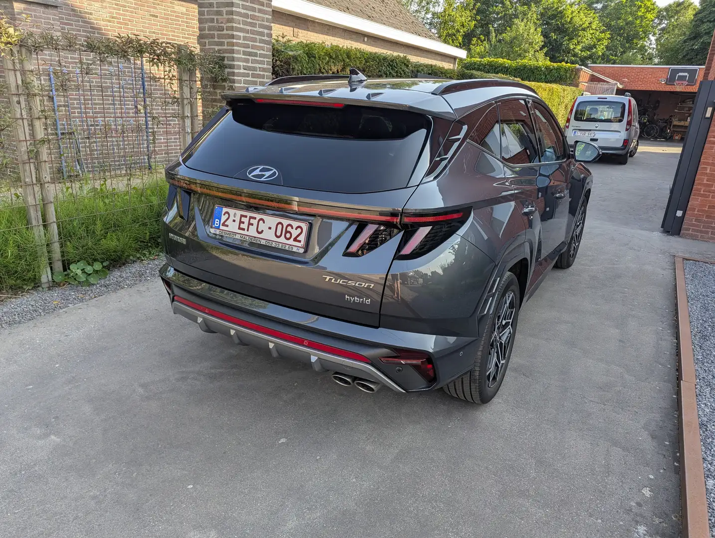 Hyundai TUCSON TUCSON 1.6 T-GDi HEV 2WD N Line Gris - 2