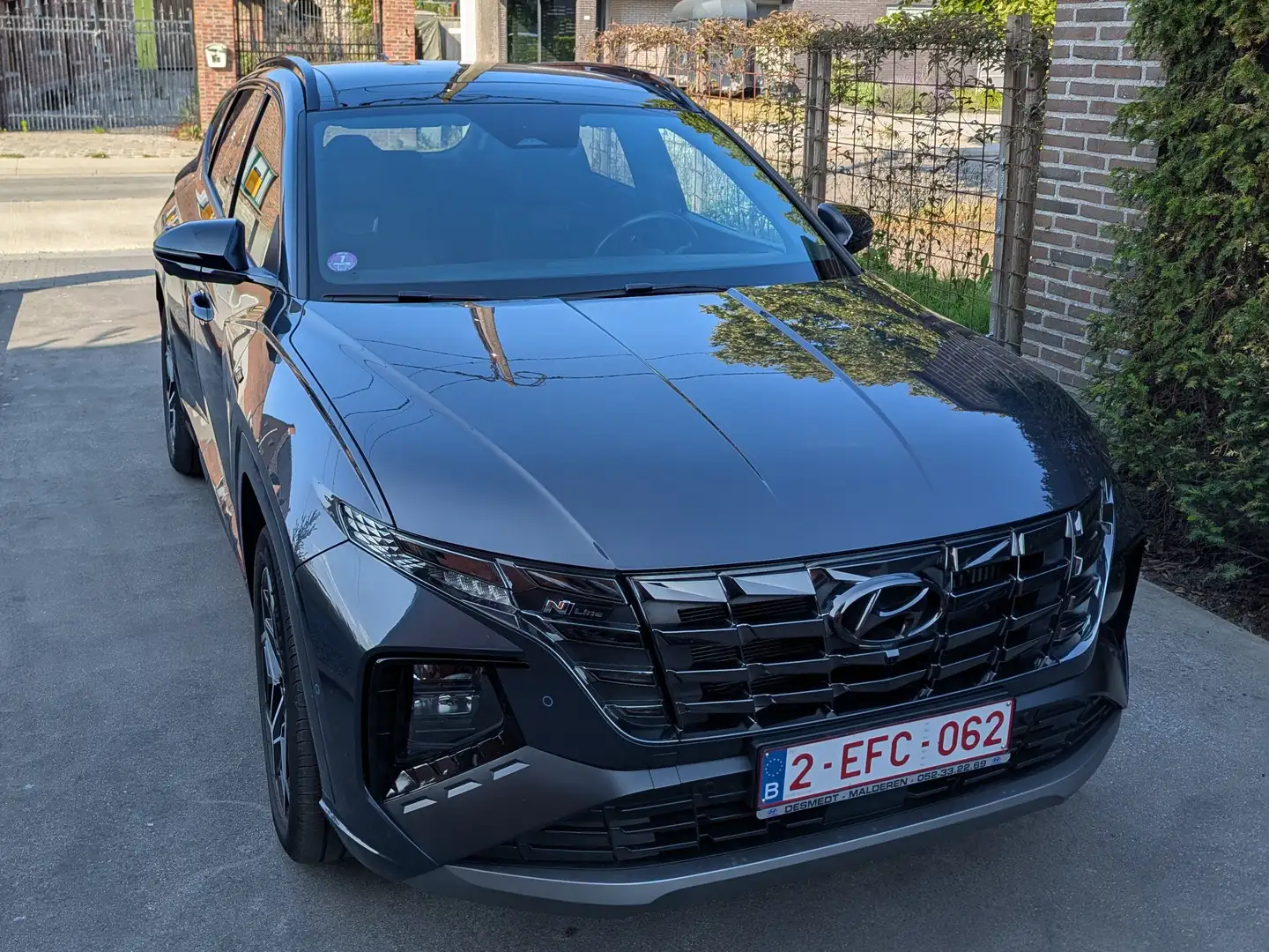 Hyundai TUCSON TUCSON 1.6 T-GDi HEV 2WD N Line Gris - 1