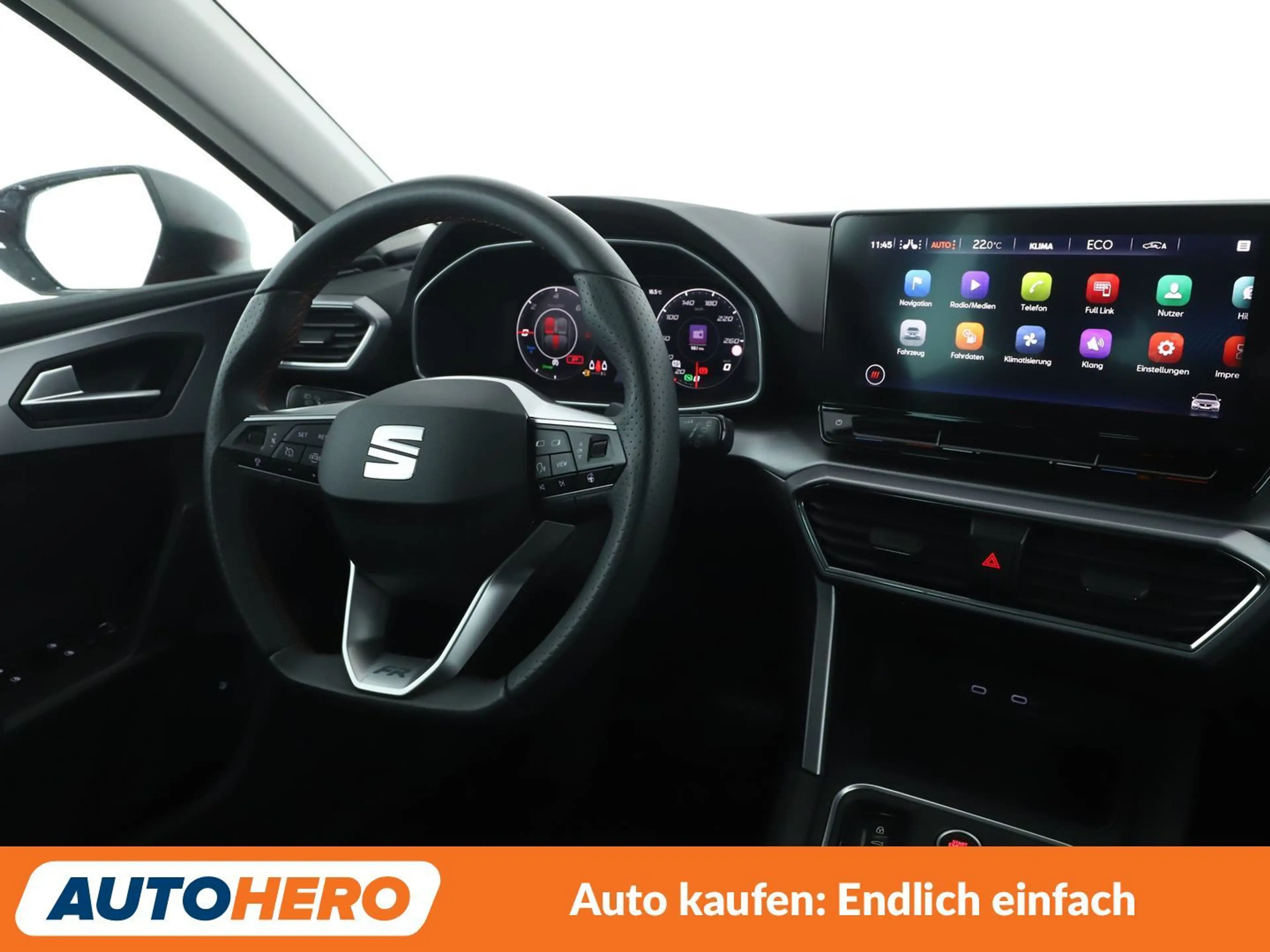 SEAT Leon e-Hybrid 1.4 TSI e-HYBRID FR Aut.*NAVI*LED*ACC* — photo 13