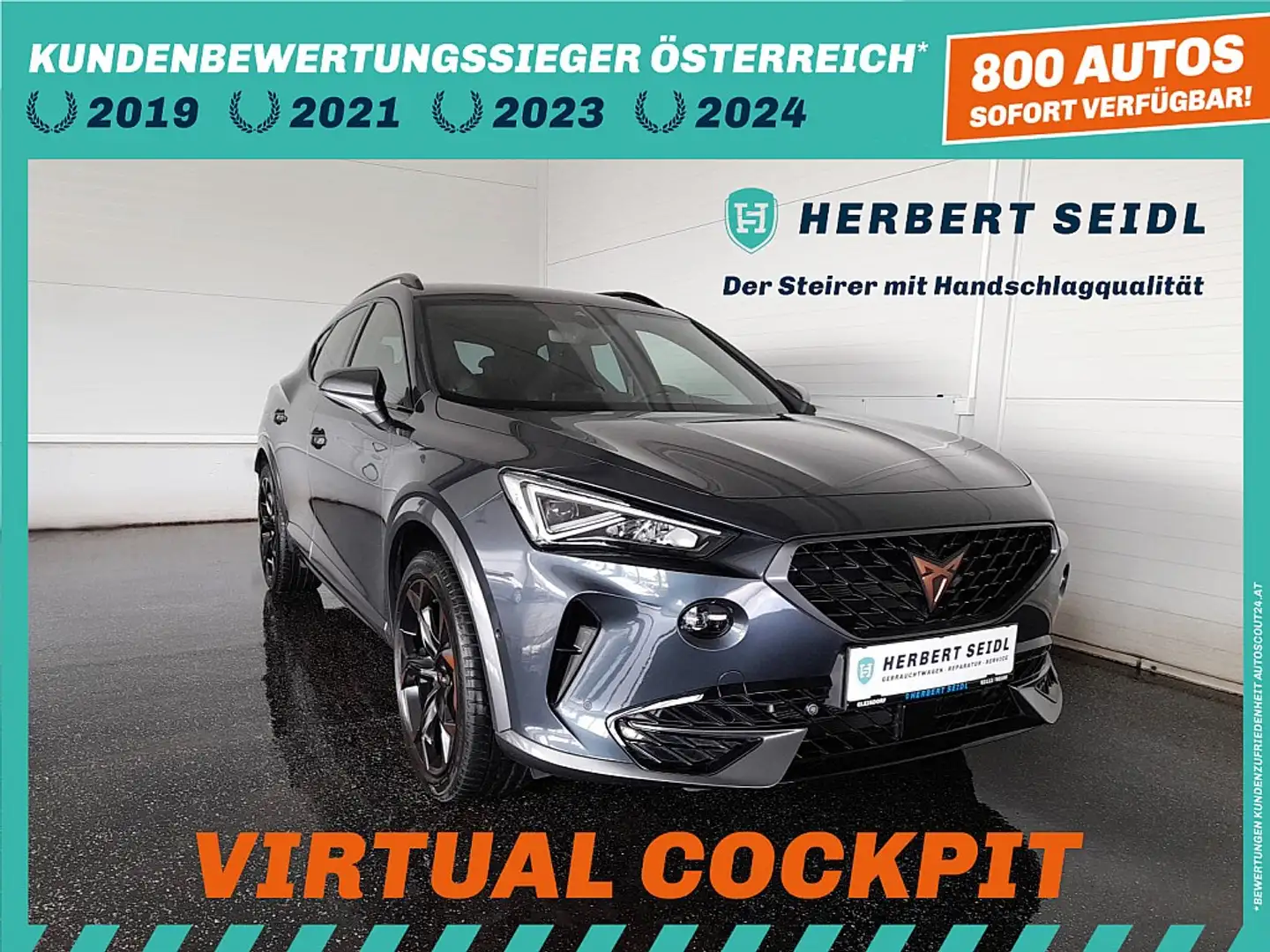 CUPRA Formentor VZ e-Hybrid 150/245 DSG *BREMBO / SUPERSPORT LE... Grau - 1