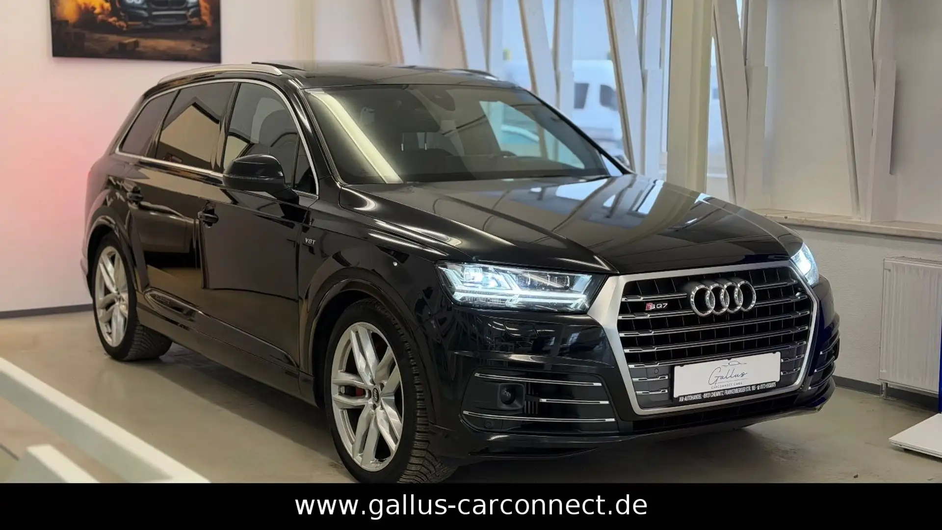 Audi SQ7 4.0 TDI quattro *LED*3xS-LINE*7-SITZER*ACC* Noir - 1