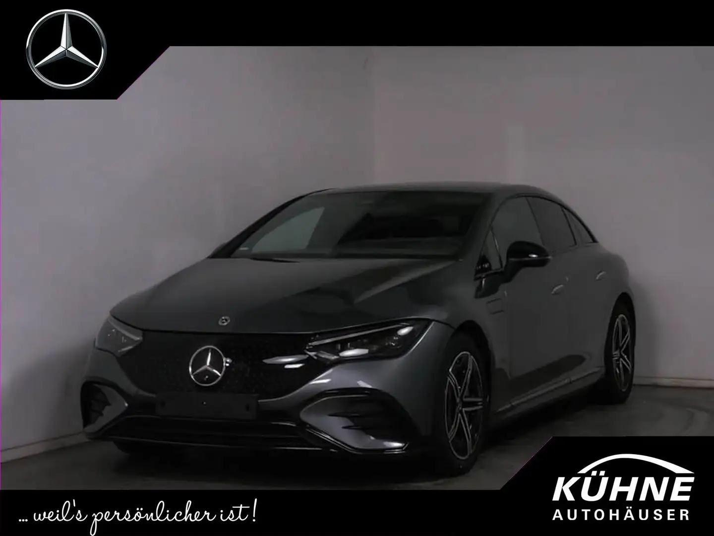 Mercedes-Benz EQE 350 4M Premium AMG+22KW+4xShz+Night+Headup Grau - 1