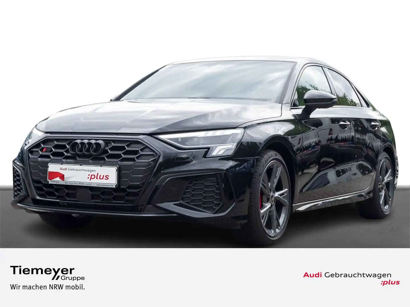 Audi S3 2.0 TFSI Q LM19 OPS+ NAVI+ BuO SPOR Schwarz - 1
