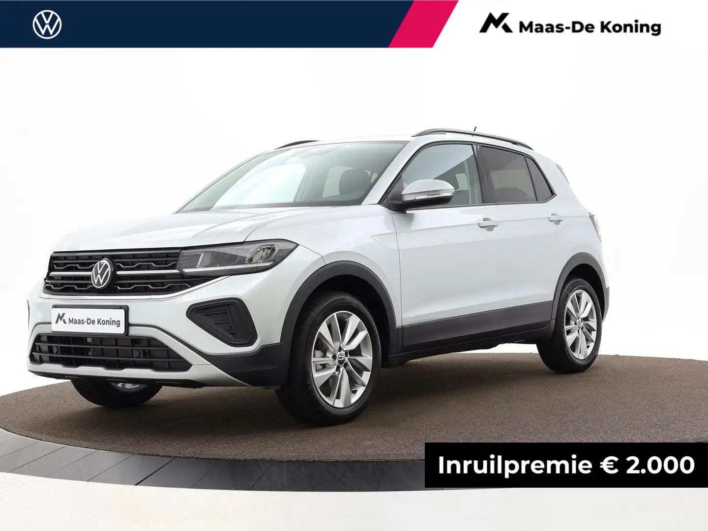 Volkswagen T-Cross Life Edition 1.0 TSI 95 pk 5 versn. Hand · Comfort Zilver - 1