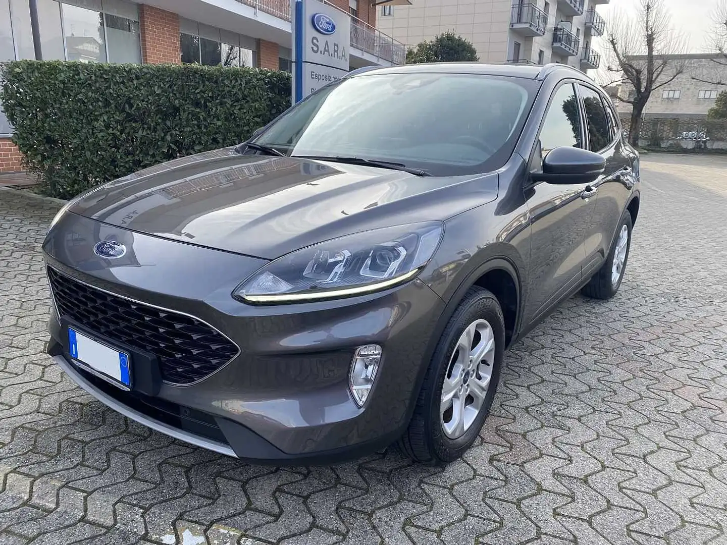 Ford Kuga 3ª serie 2.5 Full Hybrid 190 CV CVT 2WD Connect Grigio - 1