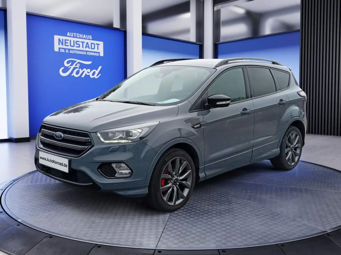 Ford Kuga 2.0 TDCi 4x4 Aut. ST-Line *ACC*TWA*RFK*DAB* Grijs - 1