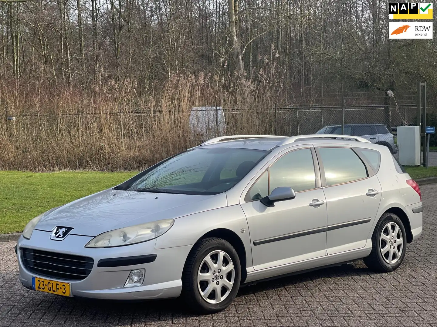Peugeot 407 SW 1.8 SR Pack Business/APK TOT 11-03-2026 Grijs - 1