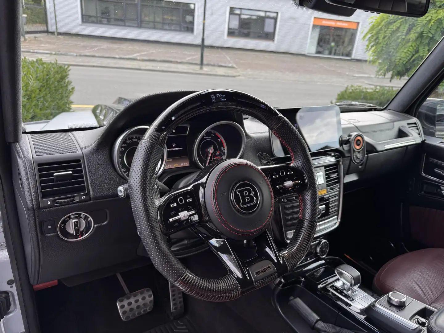 Mercedes-Benz G 63 AMG Brabus Look Schuifdak Designo Stoelvent. Sterrenhe Grijs - 2