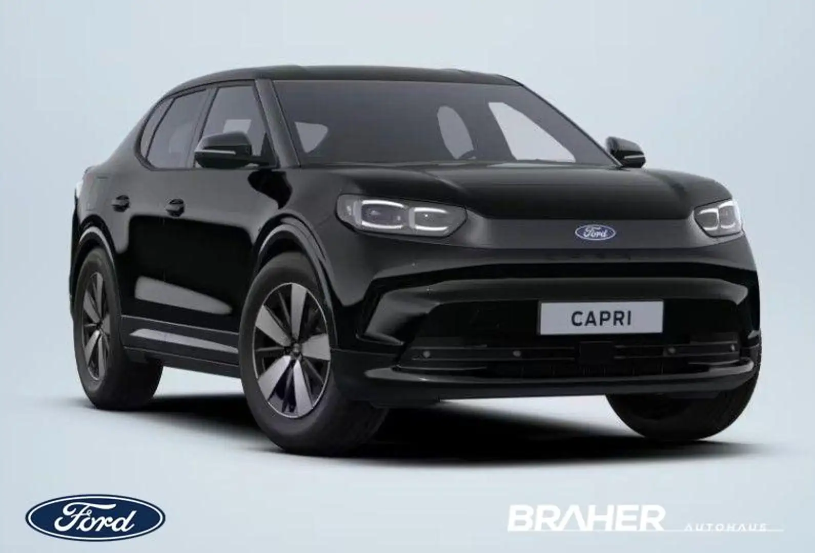 Ford Capri RWD (Extended Range) CarPlay DAB AUT Distr Schwarz - 1