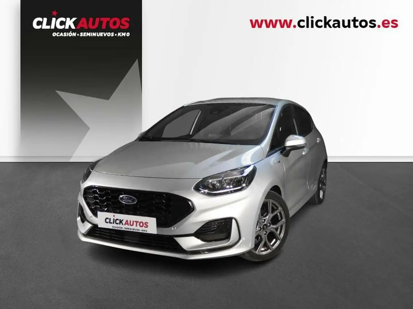 Ford Fiesta 1.0 Ecoboost 125CV MHEV STLine Argent - 1