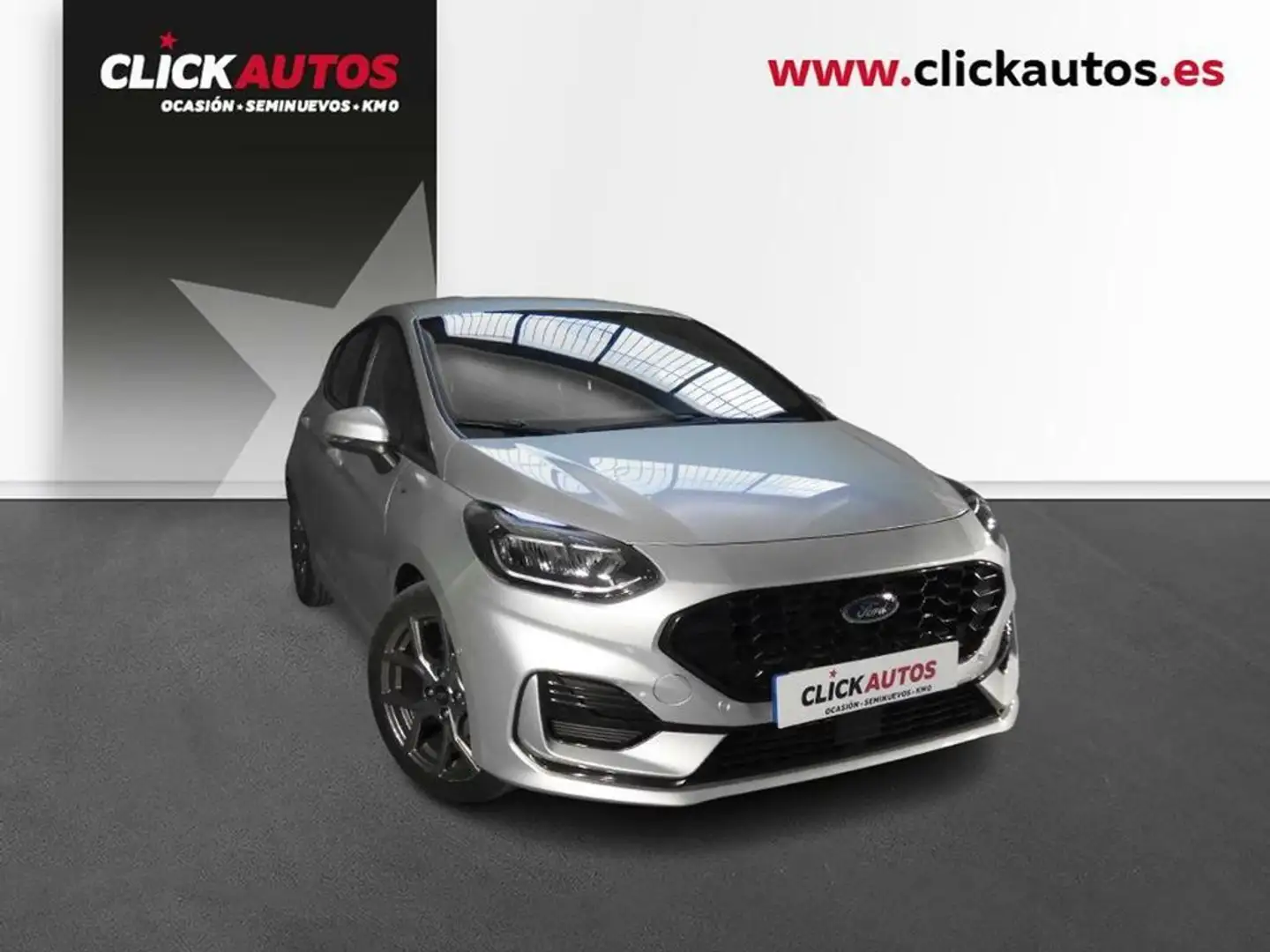 Ford Fiesta 1.0 Ecoboost 125CV MHEV STLine Argent - 2