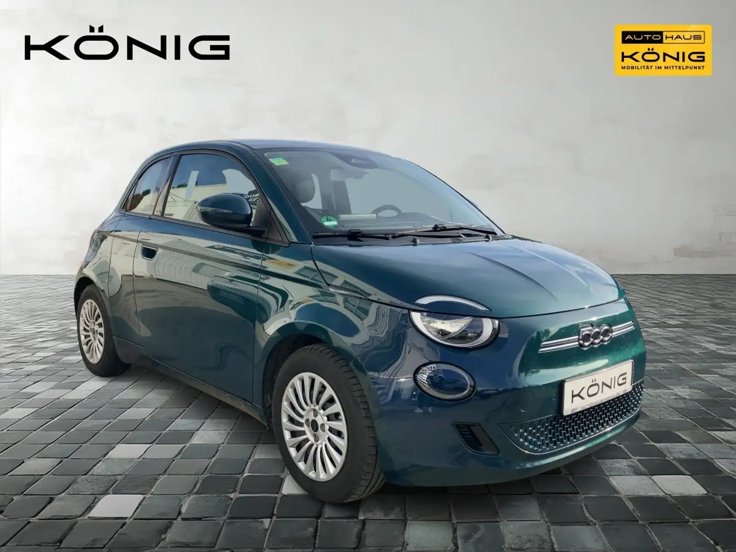 Fiat 500e 3+1 Base Klima Carplay Tempomat Grün - 2