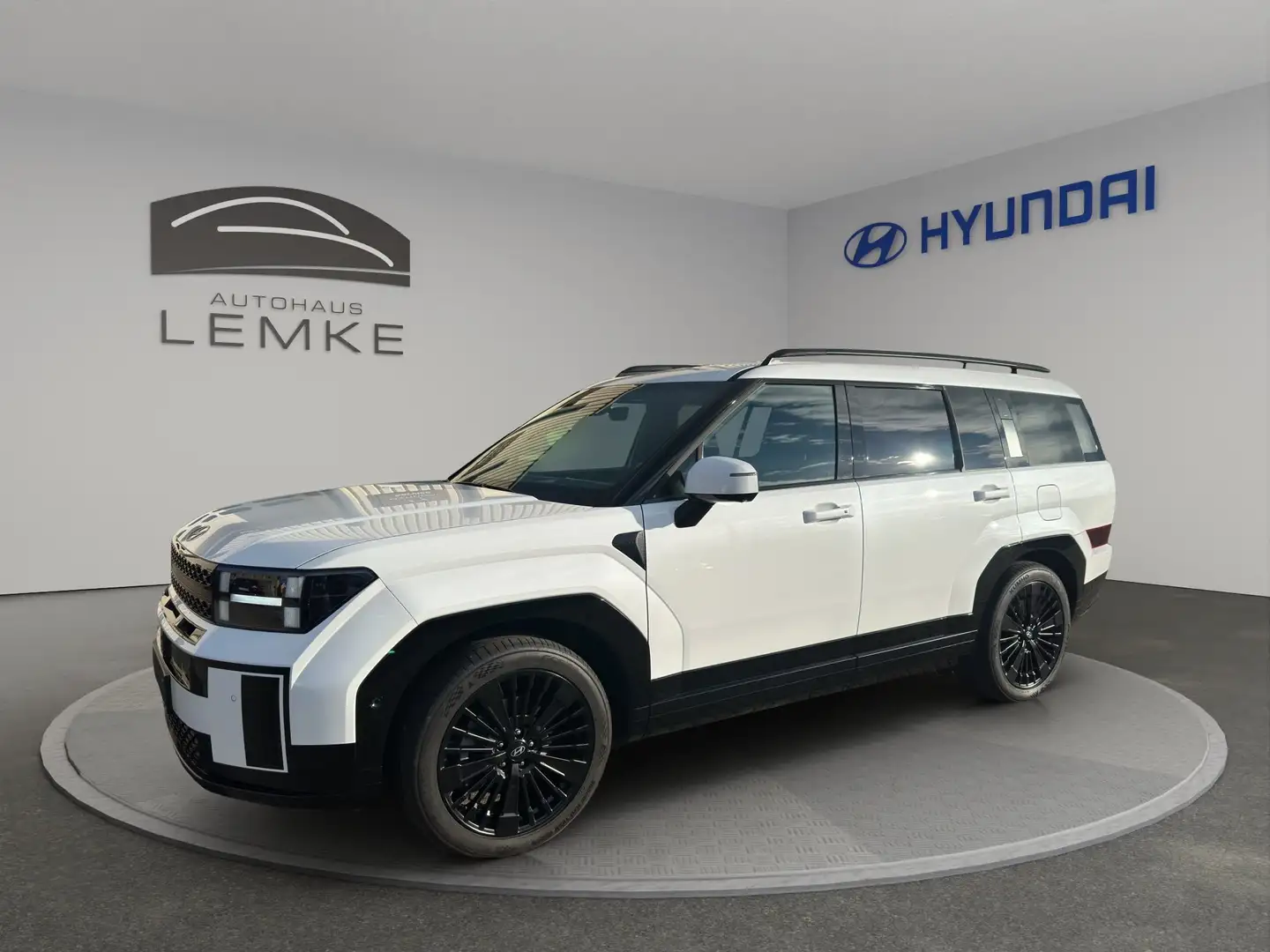 Hyundai SANTA FE 1.6 T-GDI PLUG IN HYBRID PHEV BLACKLINE 6-SITZER Weiß - 1