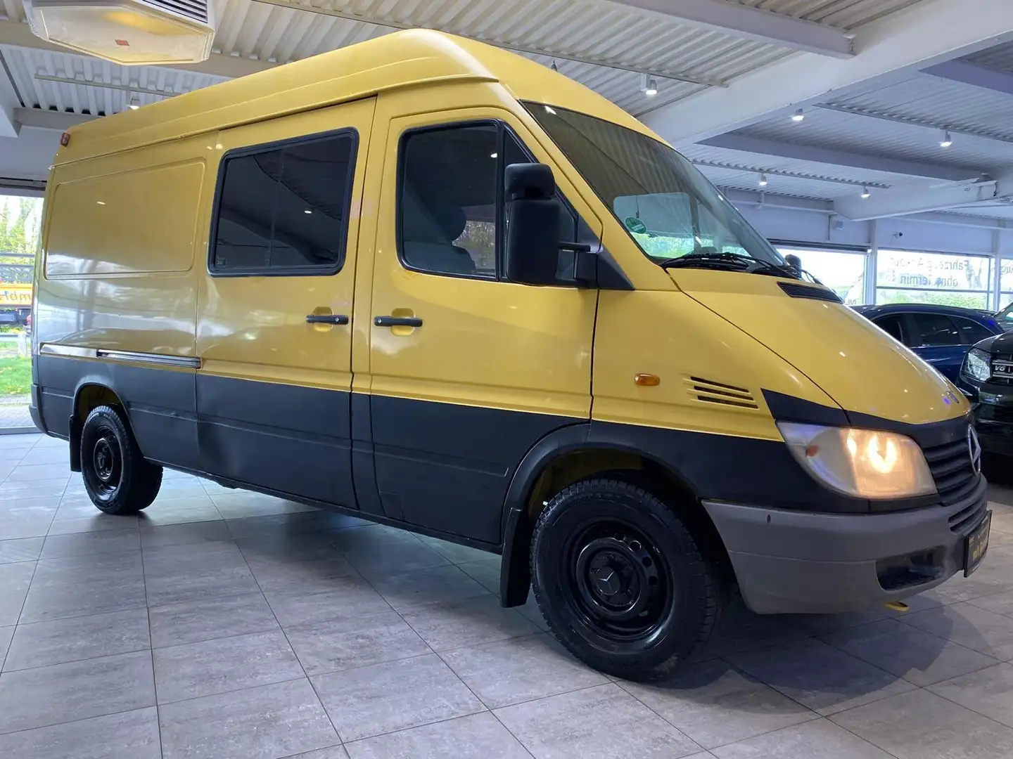 Mercedes-Benz Sprinter 316 CDI Mixto Hoch+Lang *Klima* Jaune - 2