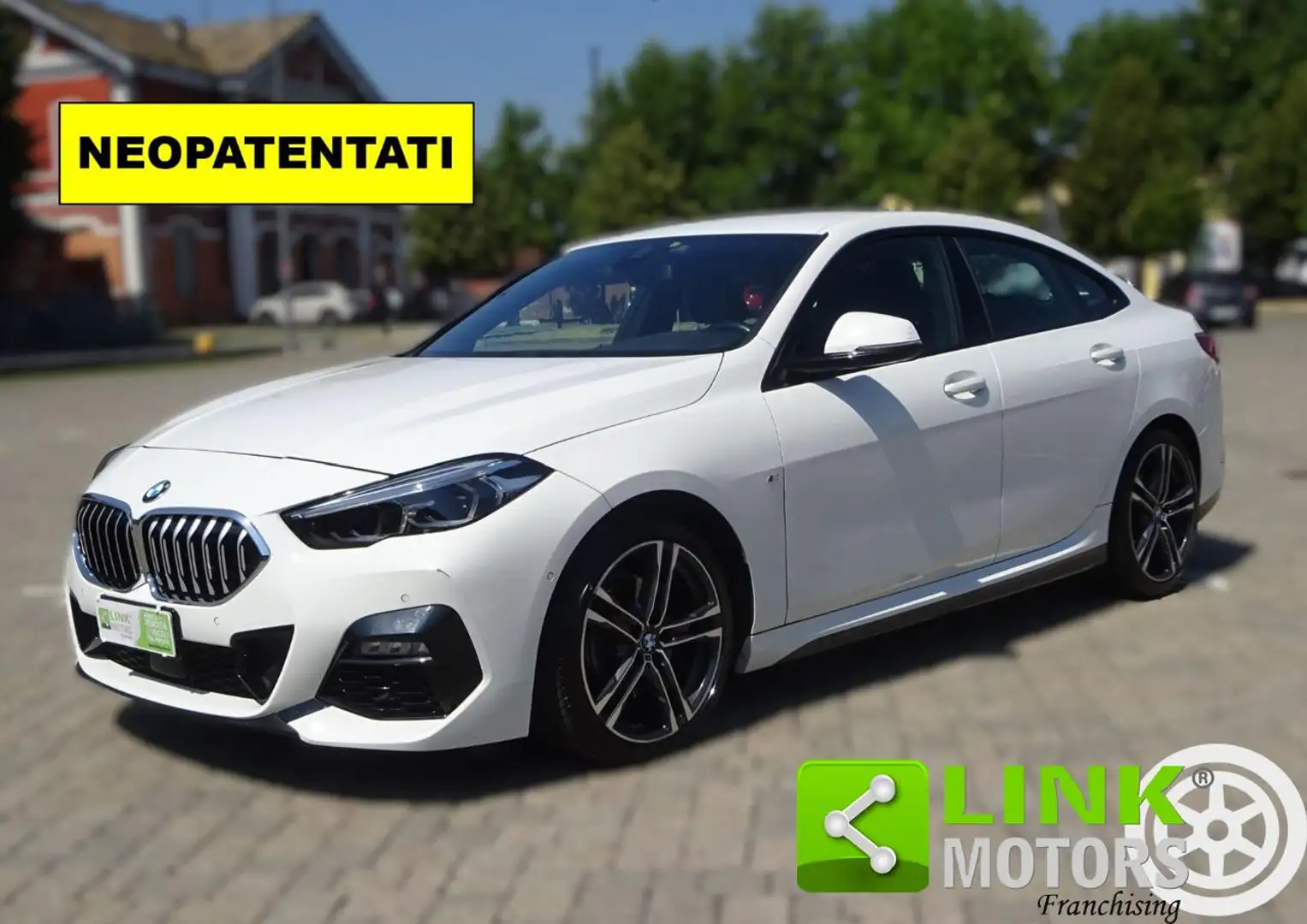 BMW 218 i Gran Coupé Msport - neopatentati Bianco - 2