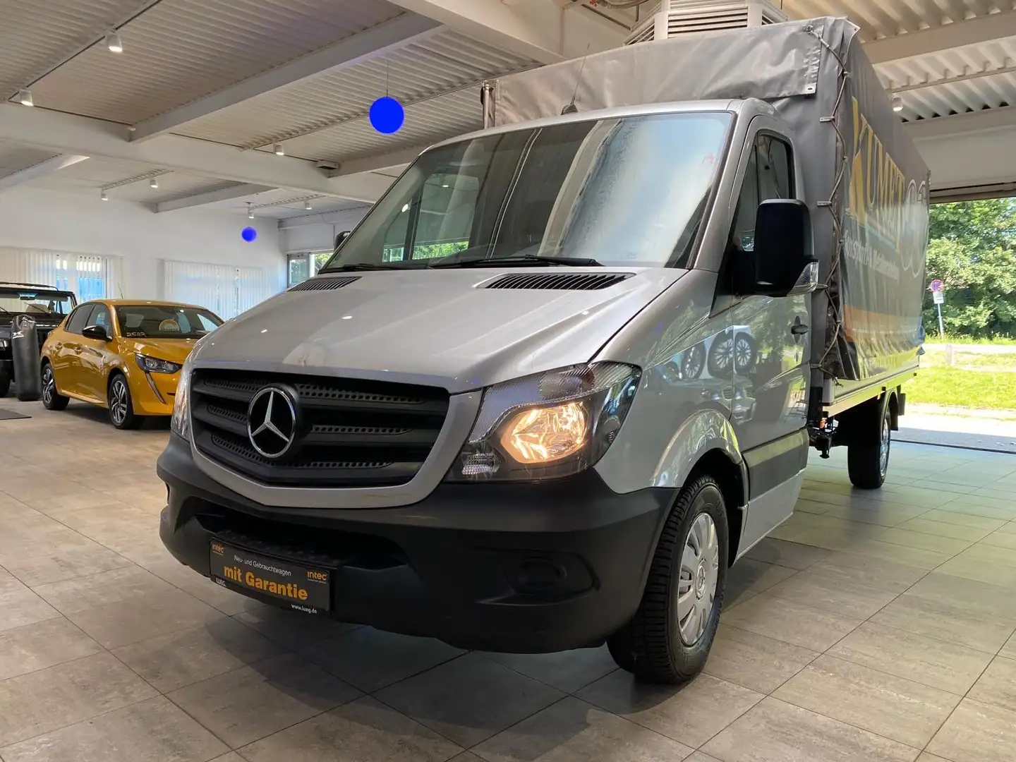 Mercedes-Benz Sprinter 316 CDI MaxI Pritsche *Garantie*1.Hand* Silber - 2
