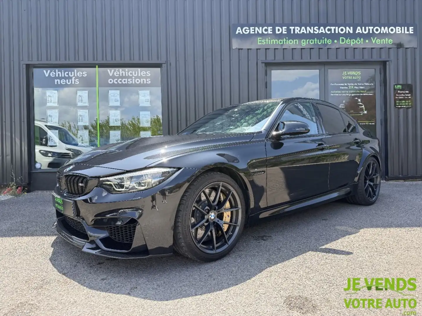 BMW M3 3.0 460ch CS M DKG ORIGINE FRANCE FULL PPF Negru - 1