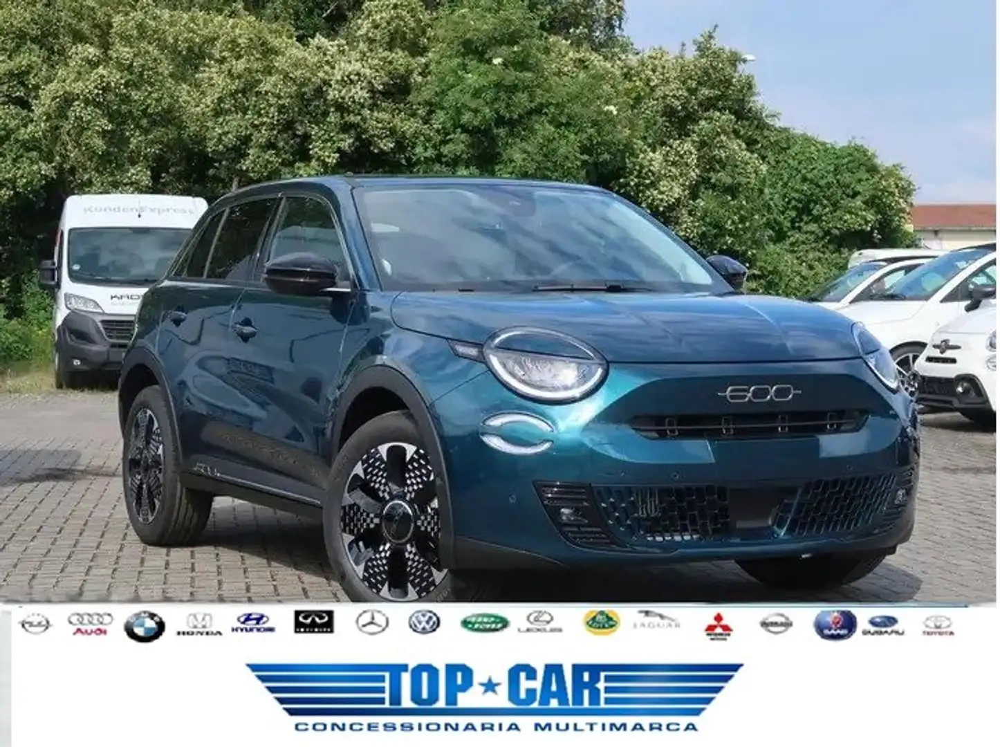 Fiat 600 1.2 Hybrid MHEV LA PRIMA AUTOMATICA 101CV Blu/Azzurro - 1