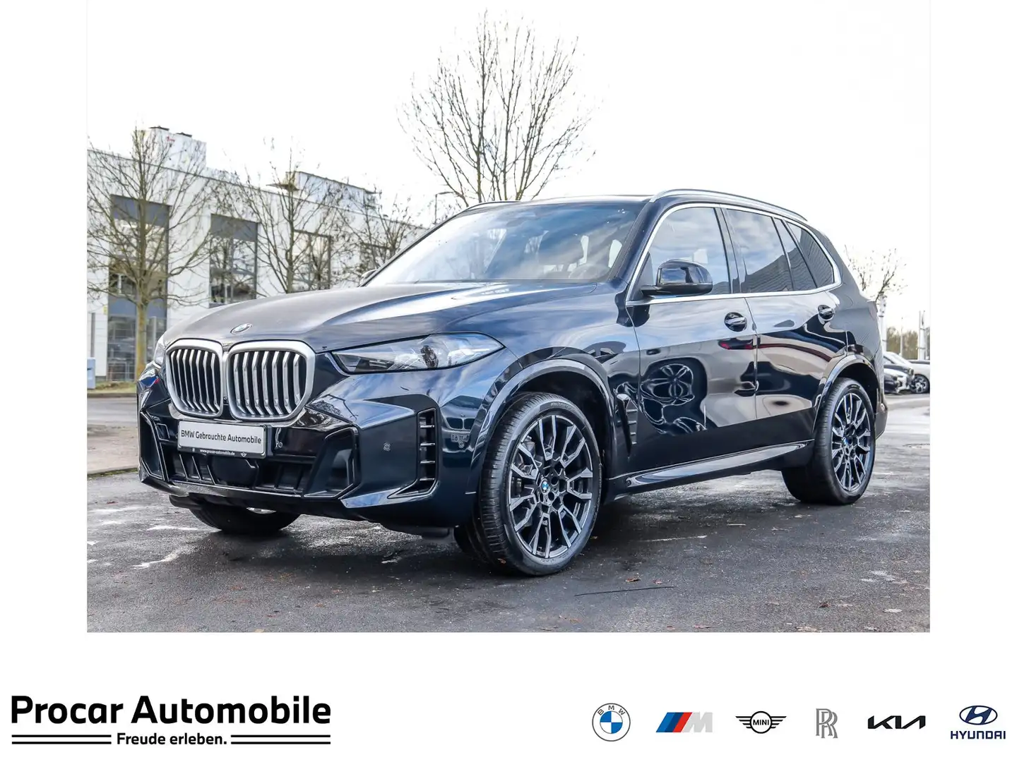 BMW X5 xDrive30d M Sport AHK RFK NAVI LED PDC V+H Schwarz - 1