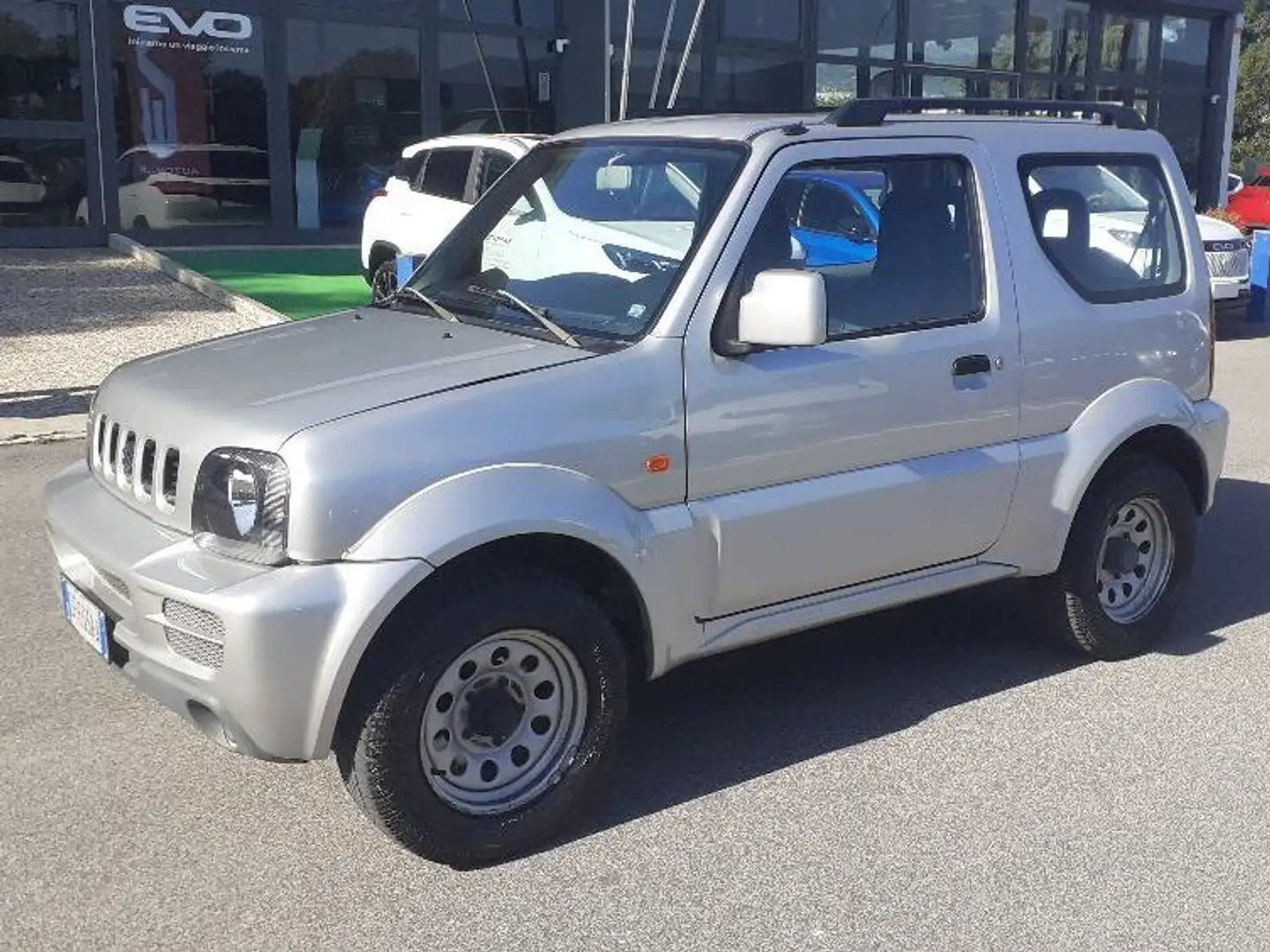 Suzuki Jimny Jimny 1.3 16v JLX+ 4wd srebrna - 2