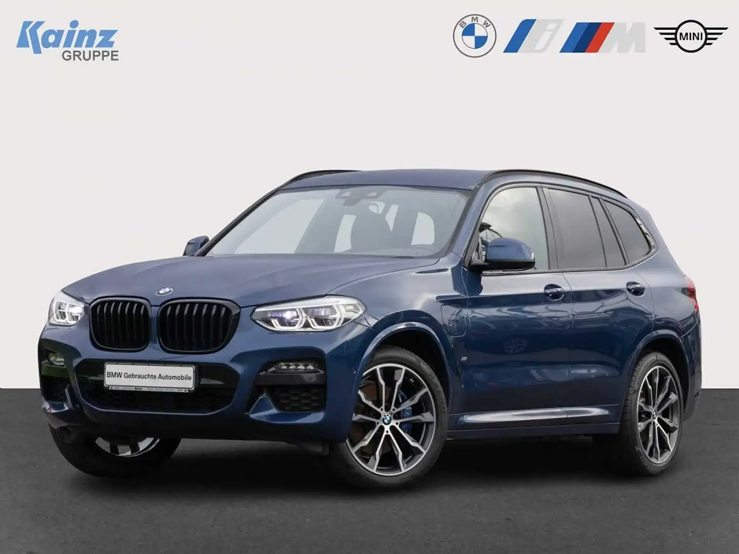 BMW X3 xDrive30e MSport/AHK/DrvAss/HiFi Blau - 1