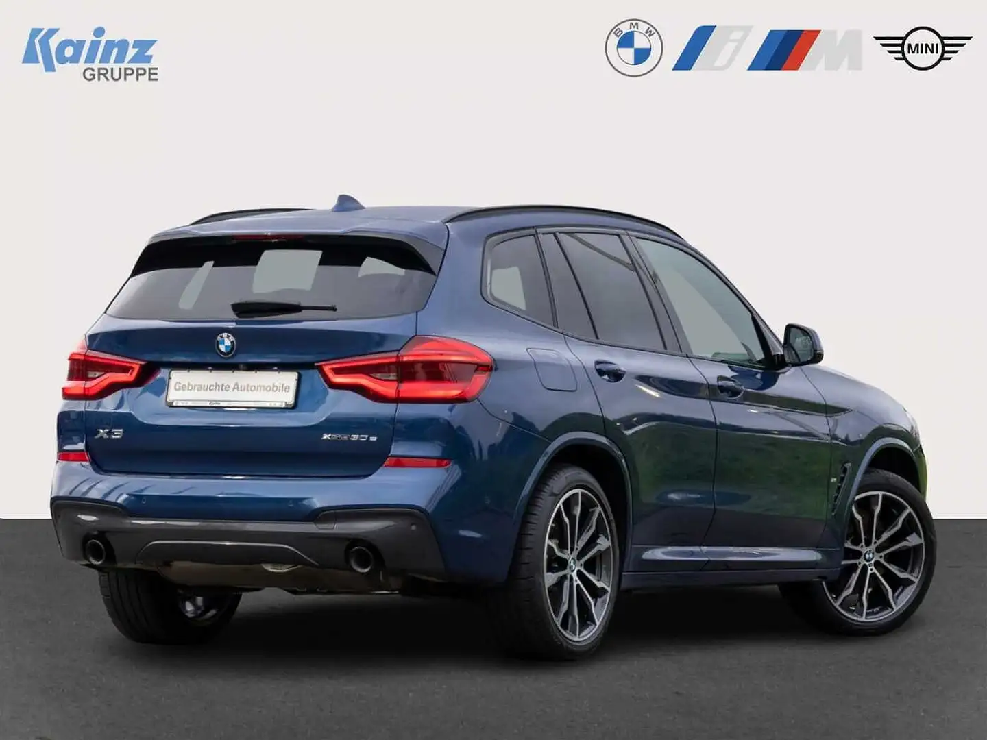 BMW X3 xDrive30e MSport/AHK/DrvAss/HiFi Blau - 2