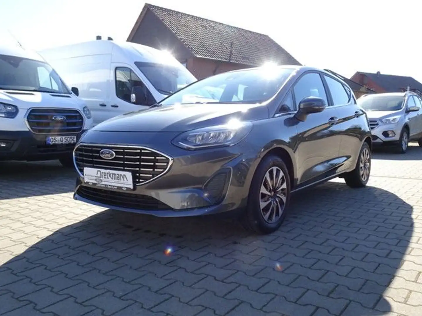Ford Fiesta Titanium Gris - 1