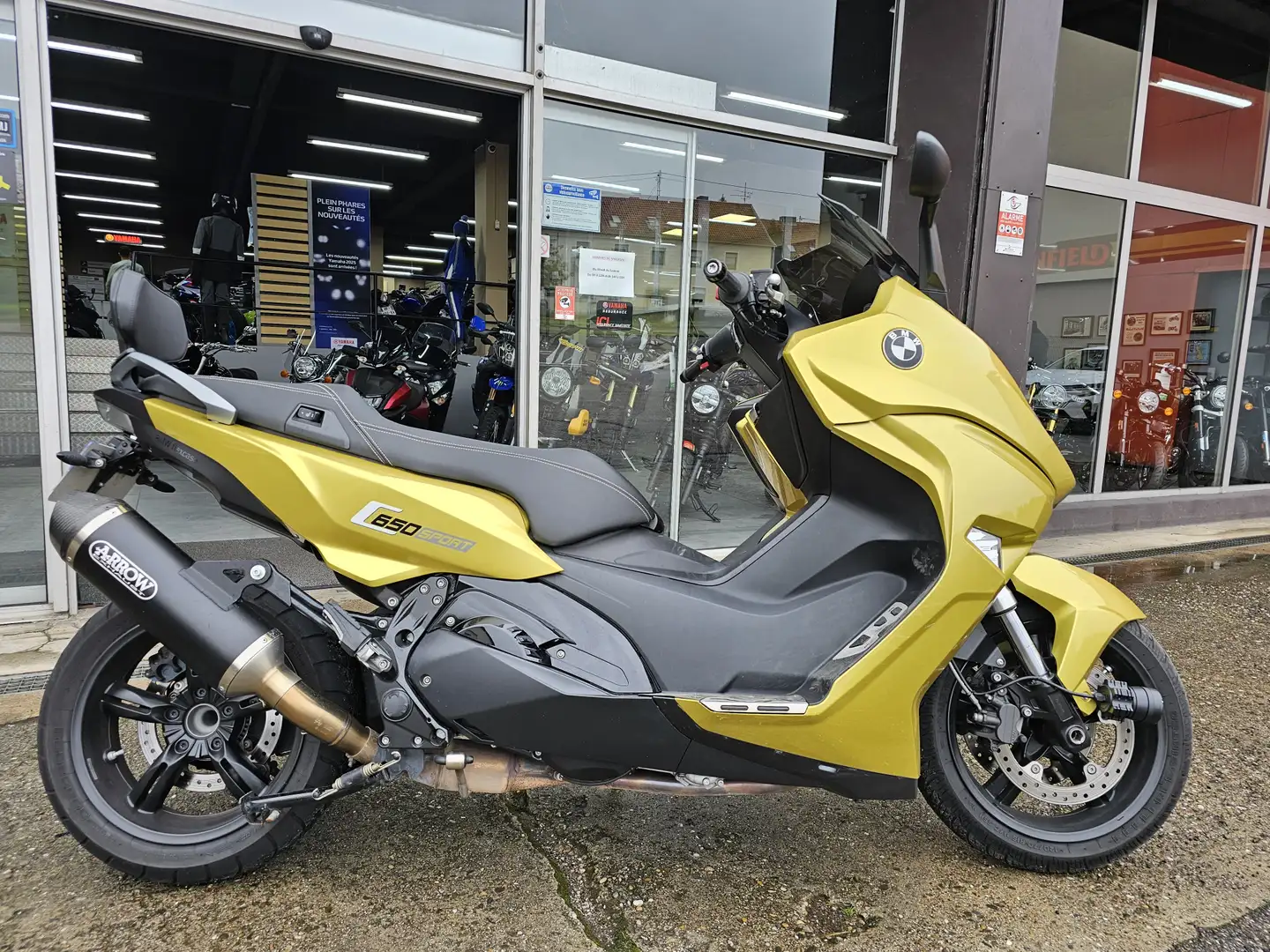 BMW C 600 Sport Jaune - 1