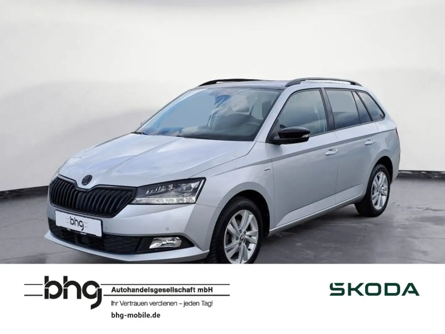 Skoda Fabia Combi 1.0 TSI Kamera PDC Spurwechselassist Silber - 1