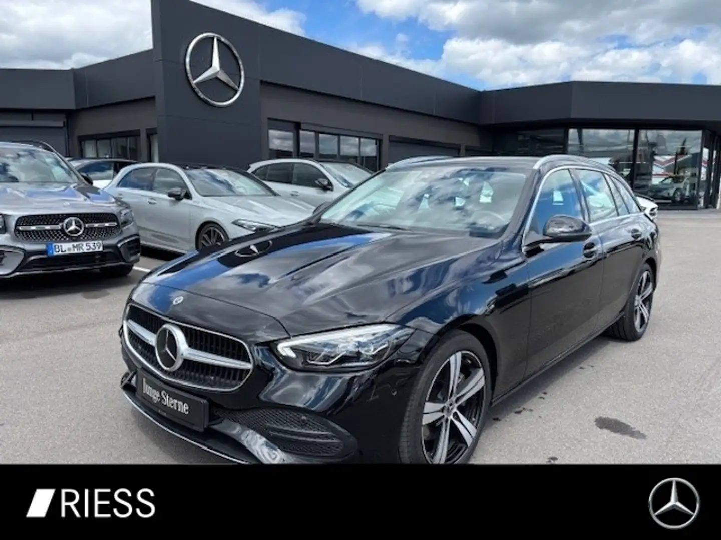 Mercedes-Benz C 220 d T-Modell Distr Kam Memo Ambi LED Black - 1