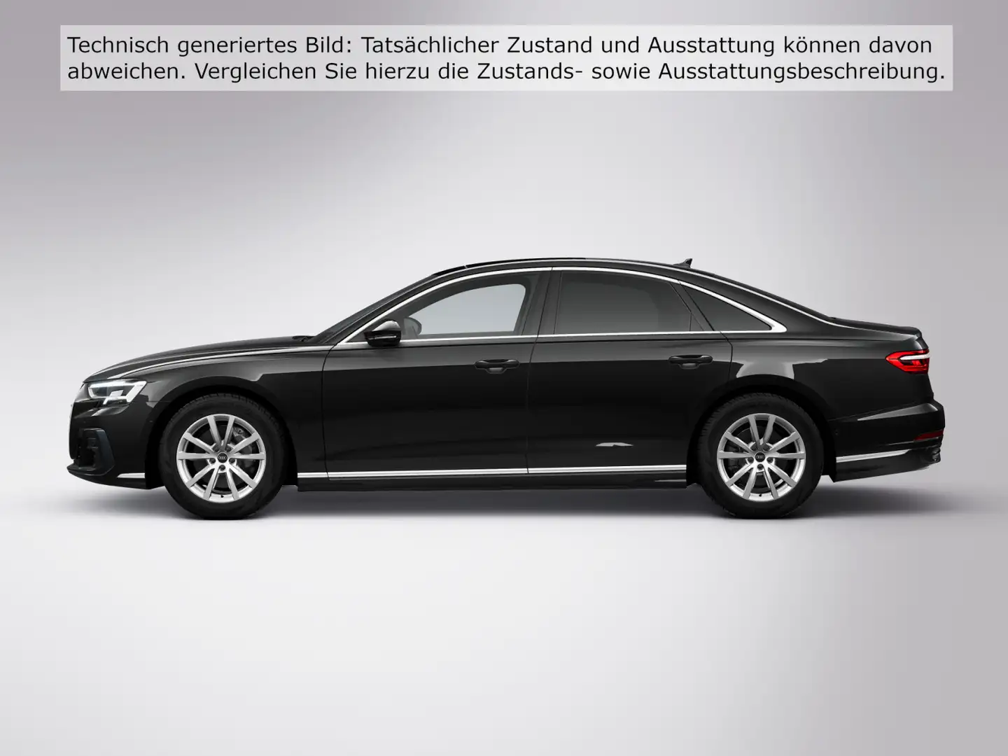 Audi A8 50 TDI QUATTRO *INT S LINE*PANO*B&O*MATRIX*VC Schwarz - 2
