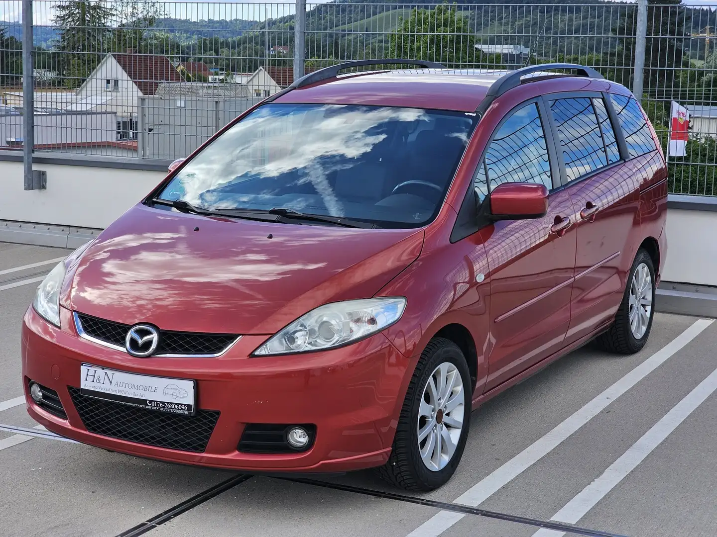 Mazda 5 1.8 Exclusive 7-Sitzer*HU/AU 02/2026*EXPORT* Rojo - 1