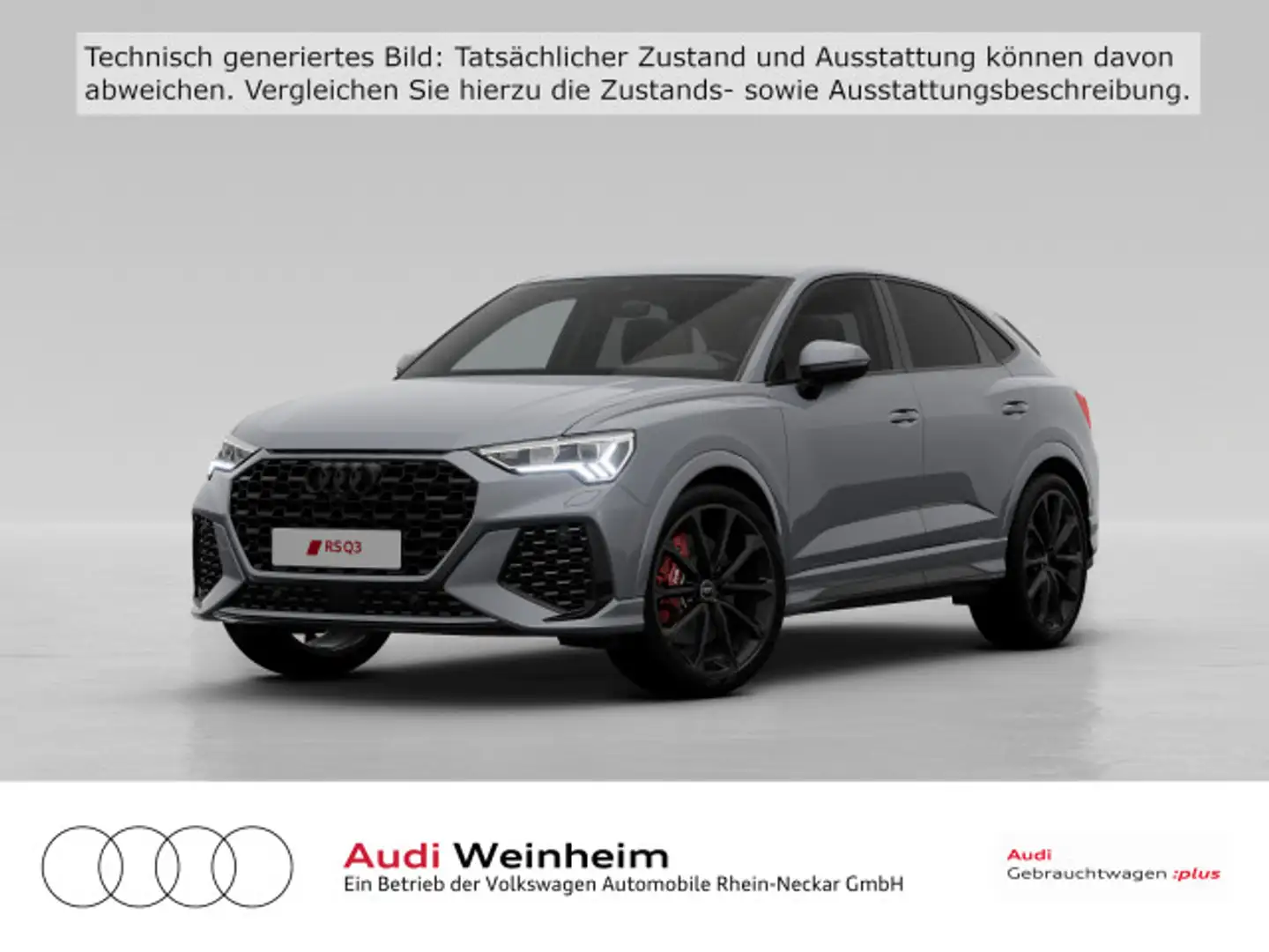 Audi RS Q3 RSQ3 Sportback 2.5 TFSI quattro Black-Paket Matr Grau - 2