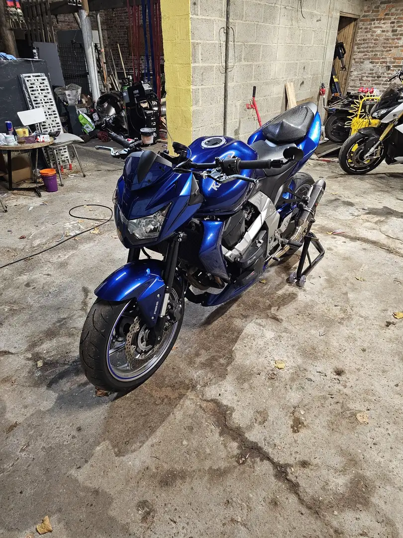 Kawasaki Z 750 Bleu - 2