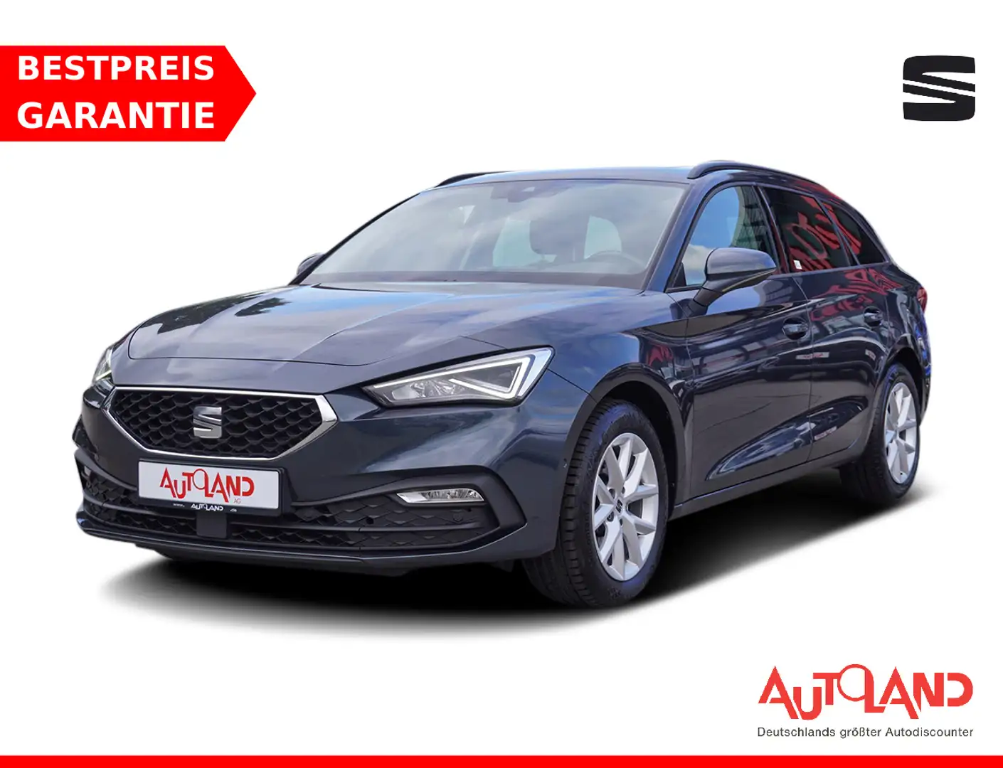 SEAT Leon Sportstourer 2.0 TSI DSG FR AHK LED ACC Navi Grau - 1