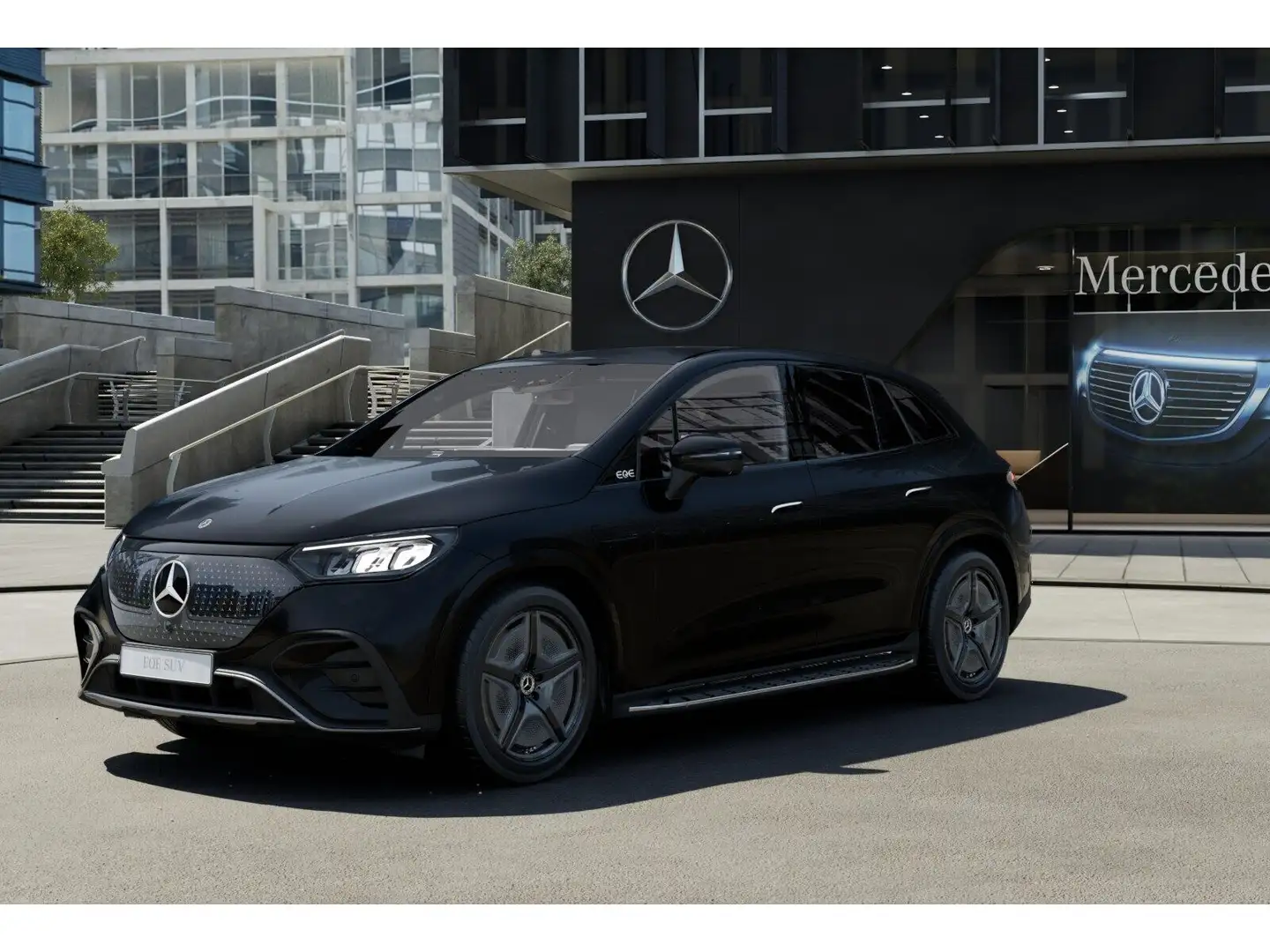 Mercedes-Benz EQE SUV EQE 350+ SUV Österreich-Edition PTS Distr AUT Schwarz - 2