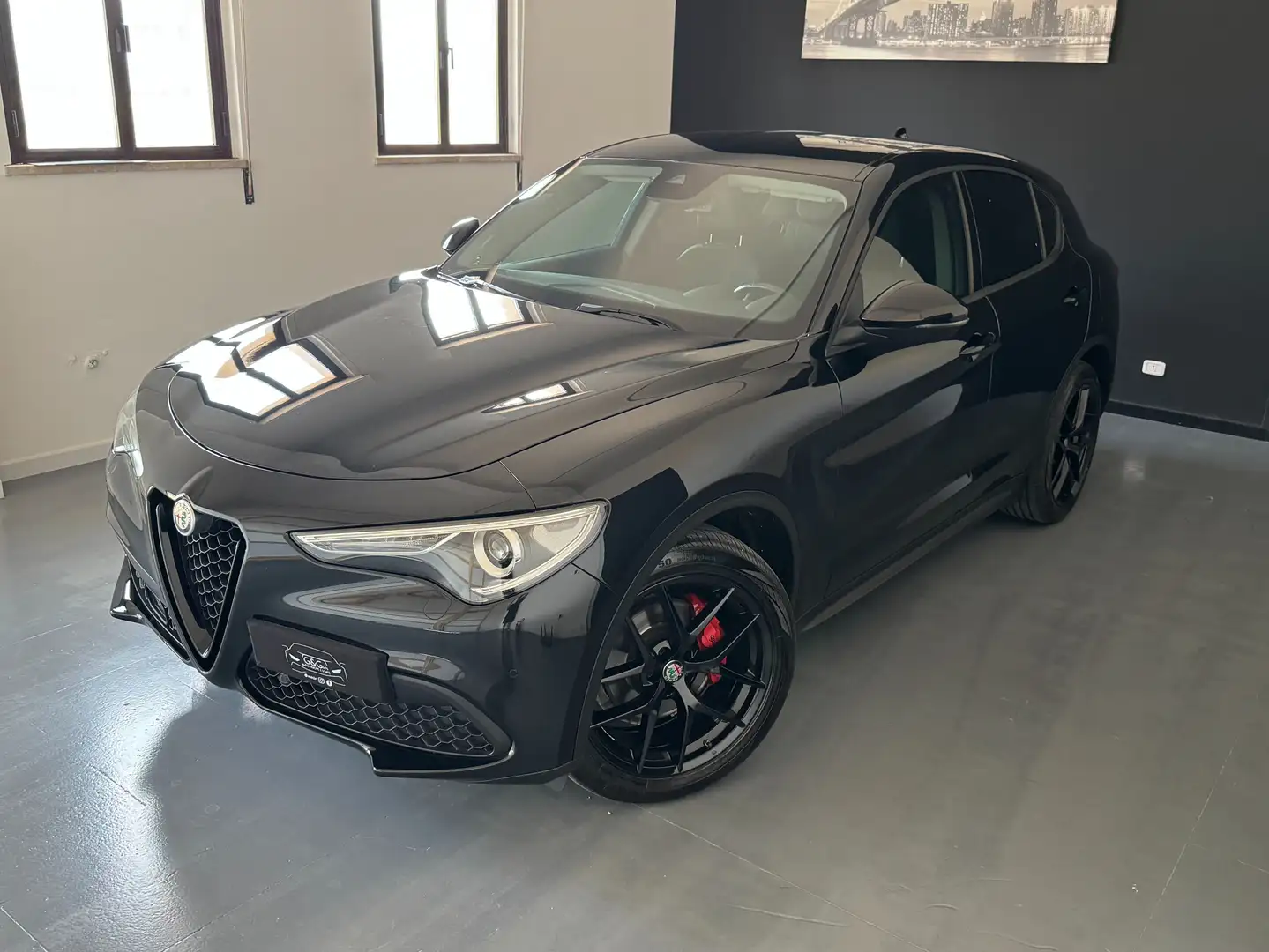 Alfa Romeo Stelvio Stelvio 2.2 TD Q4 190cv auto my21 Total Black Nero - 2