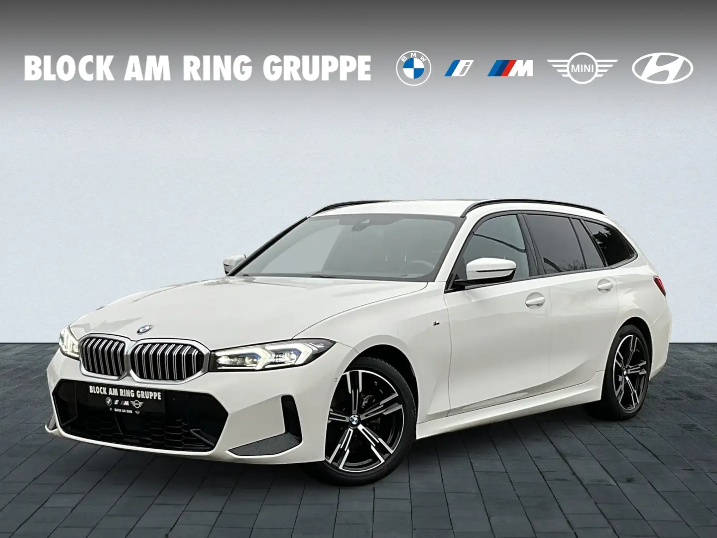 BMW 320 D M Sport ALED DA PA SH LMR Bílá - 1