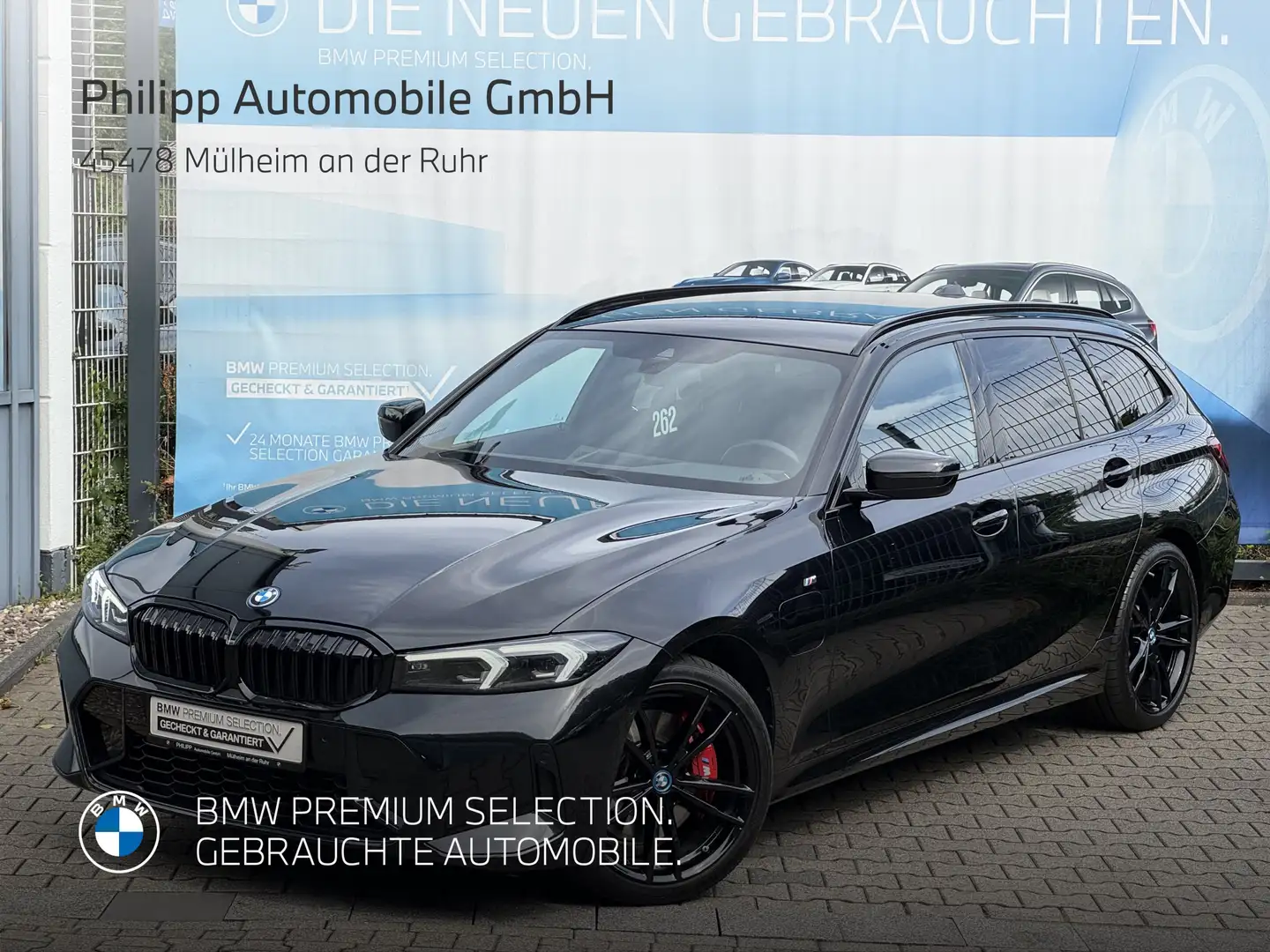 BMW 320 e Touring M Sport Pro 19" Ad-LED Widscreen Schwarz - 2