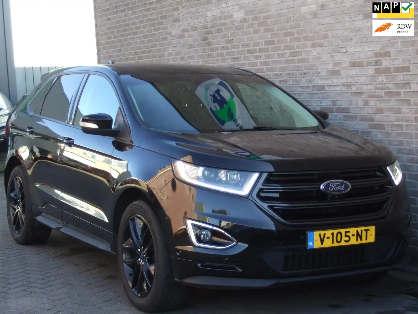 Ford Edge - Grijs kenteken! - Panodak - Trekhaak - Zwart - 1