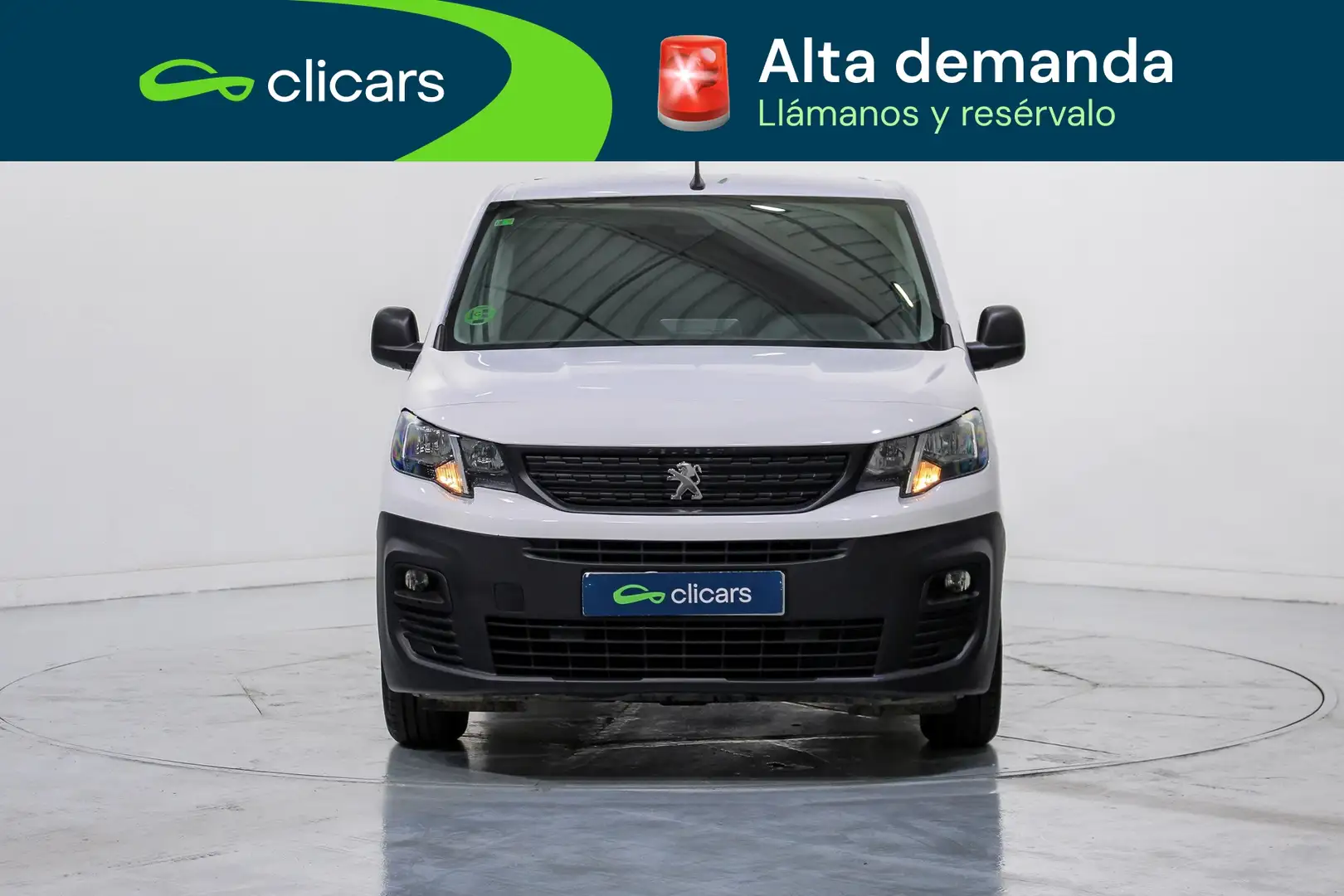 Peugeot Partner 1.5BlueHDI S&S Pro Standard 600kg 100 Blanco - 2